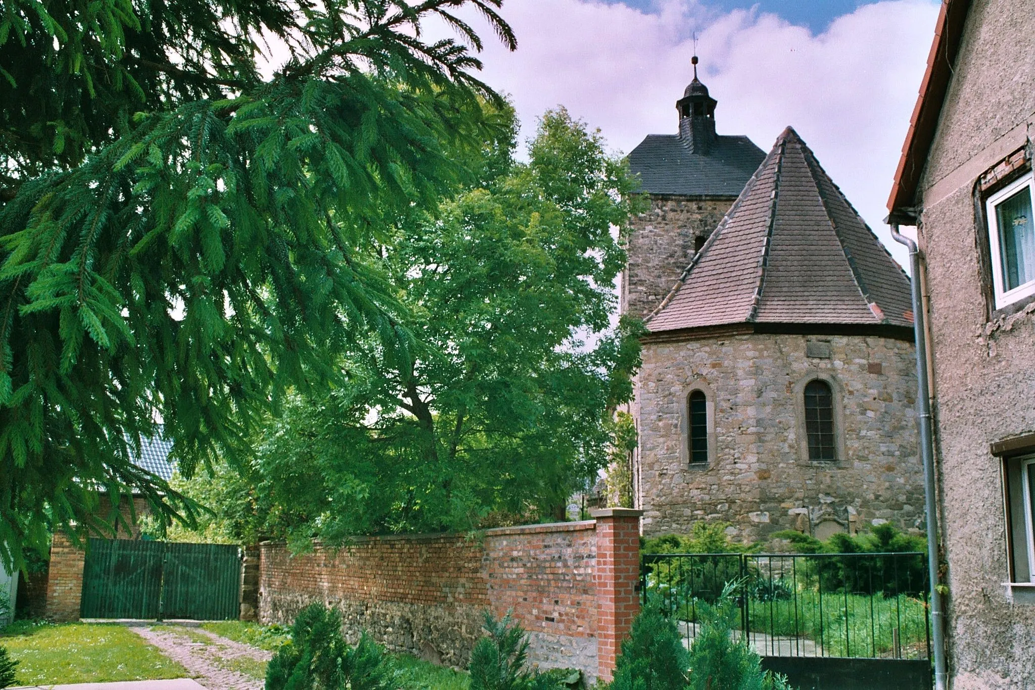 Photo showing: Angersdorf (Teutschenthal), the village church