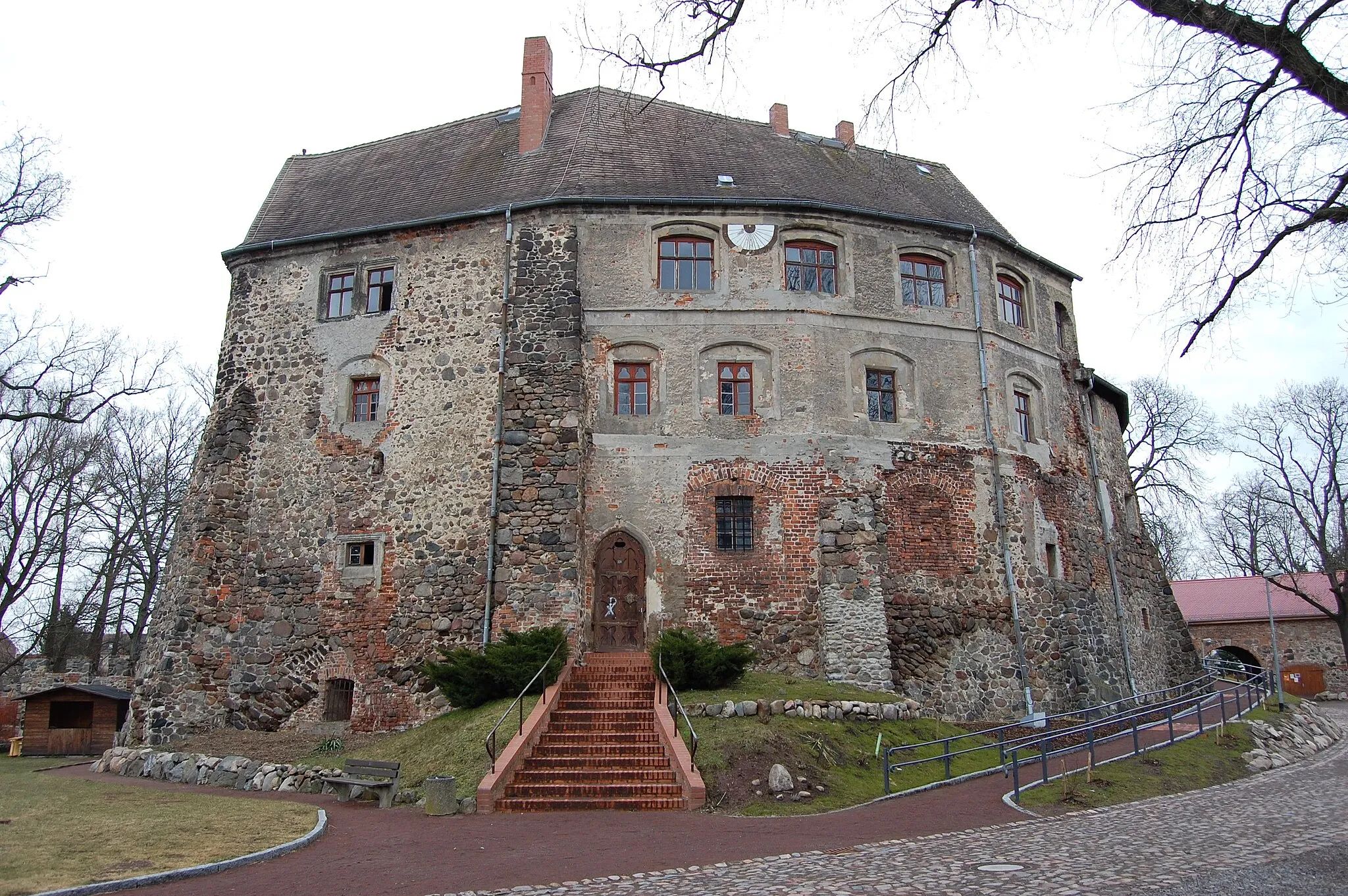 Photo showing: Burg Roßlau