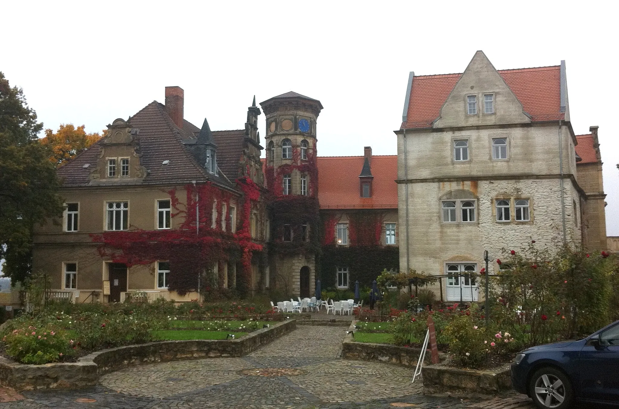 Photo showing: Schloss Hohenerxleben Hof