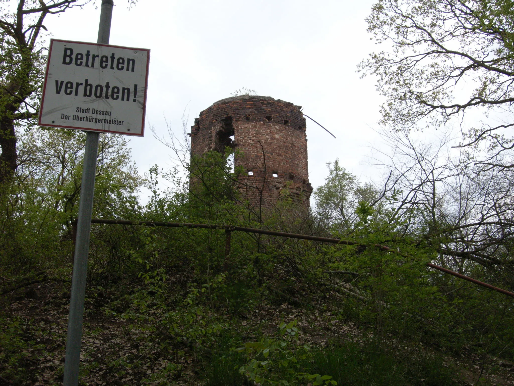 Photo showing: Wallwitzburg vor dem Wiederaufbau