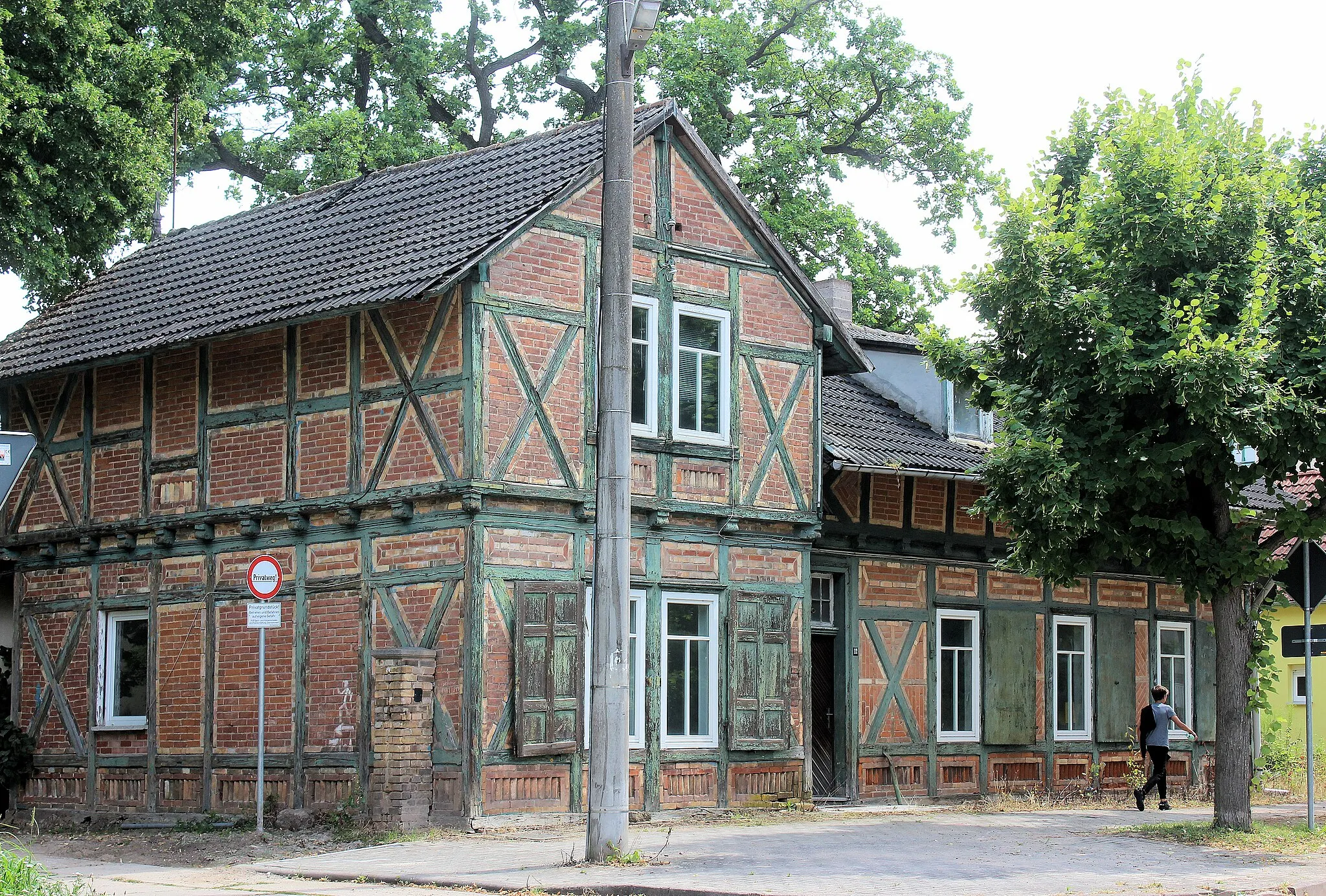 Photo showing: Salzmünde, half-timbered house 12 Johann-Gottfried-Boltze-Straße