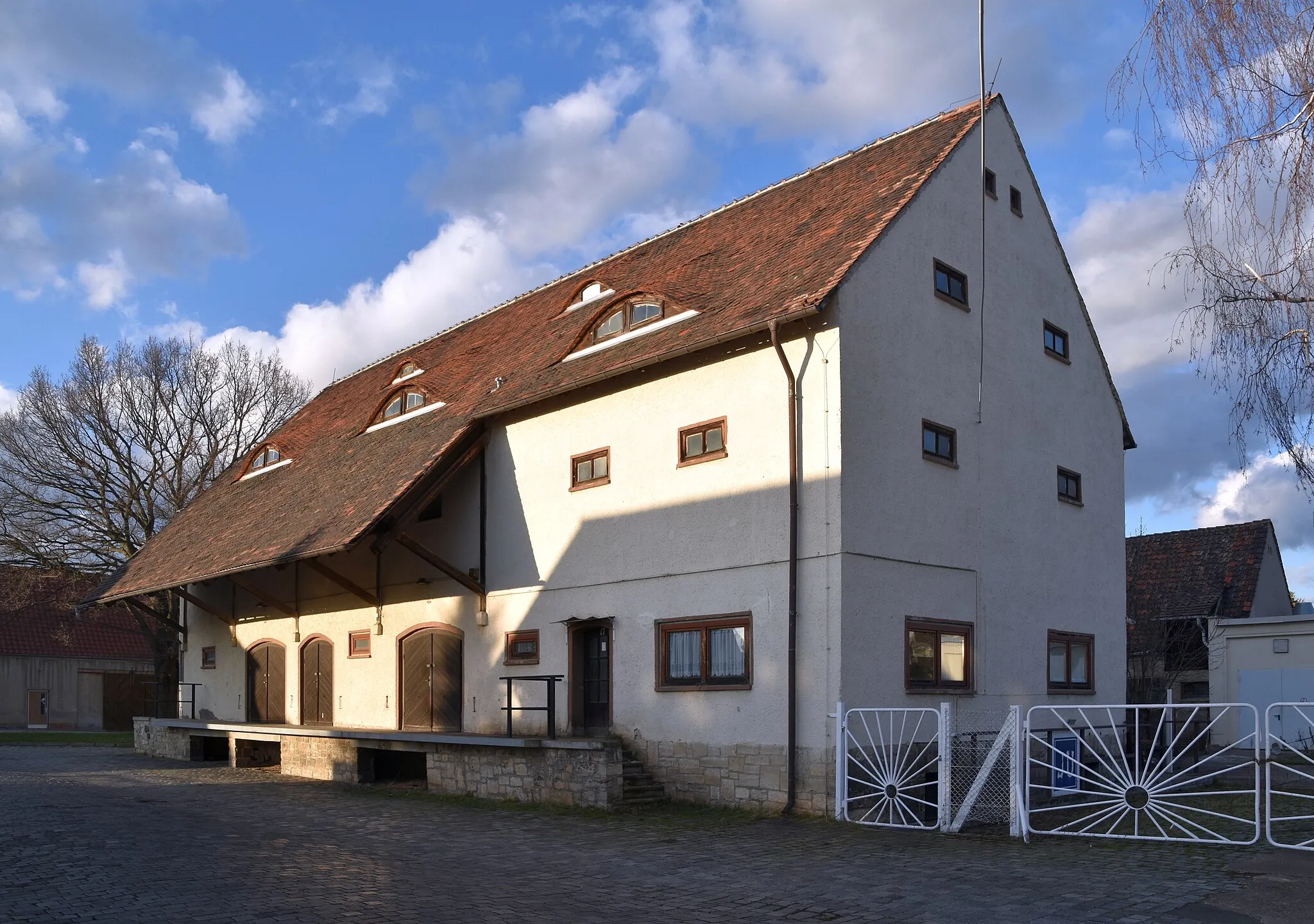 Photo showing: Speicher Virchowstraße Ecke Thomas-Müntzer-Straße 17 in Nachterstedt