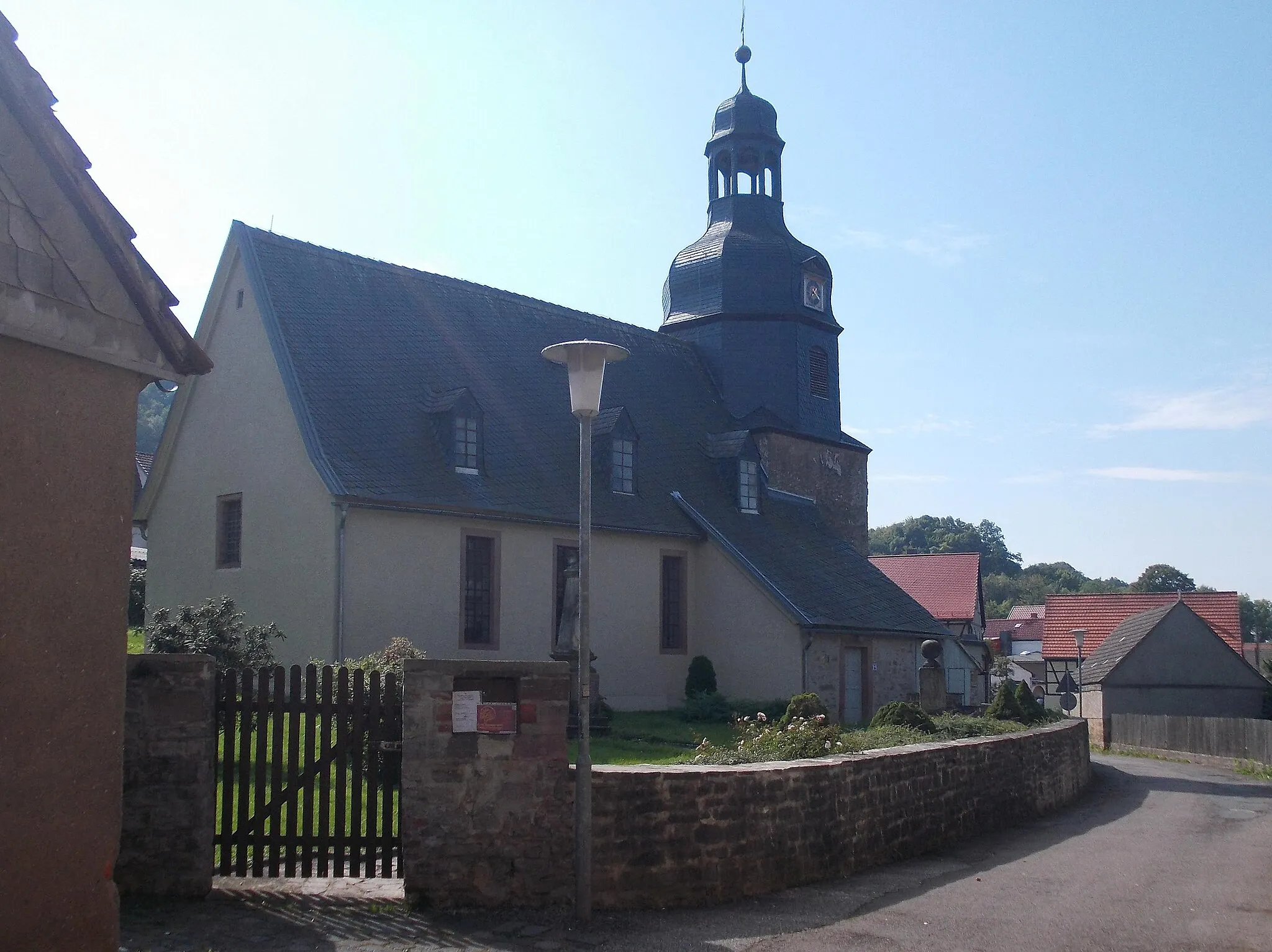 Photo showing: The church St. Maurice in Pölsfeld (Allstedt, Mansfeld-Südharz district, Saxony-Anhalt)