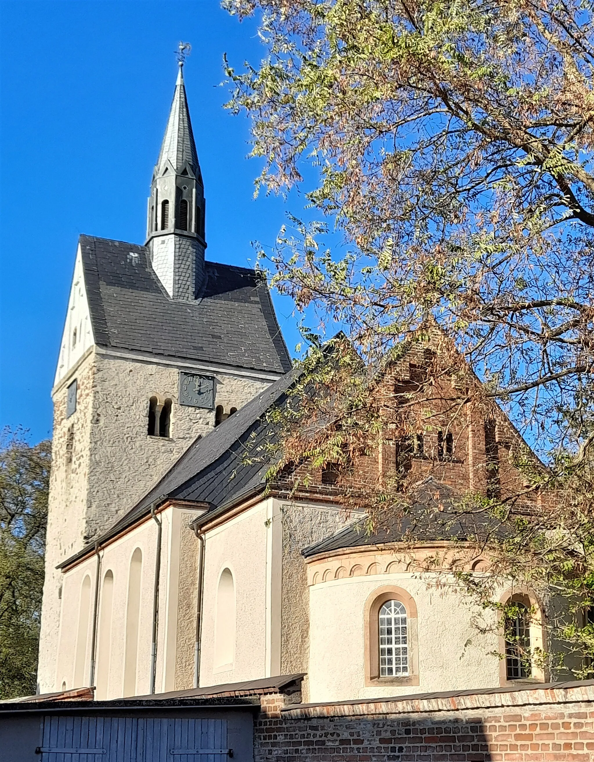 Photo showing: Dorfkirche Spören (Stadt Zörbig)