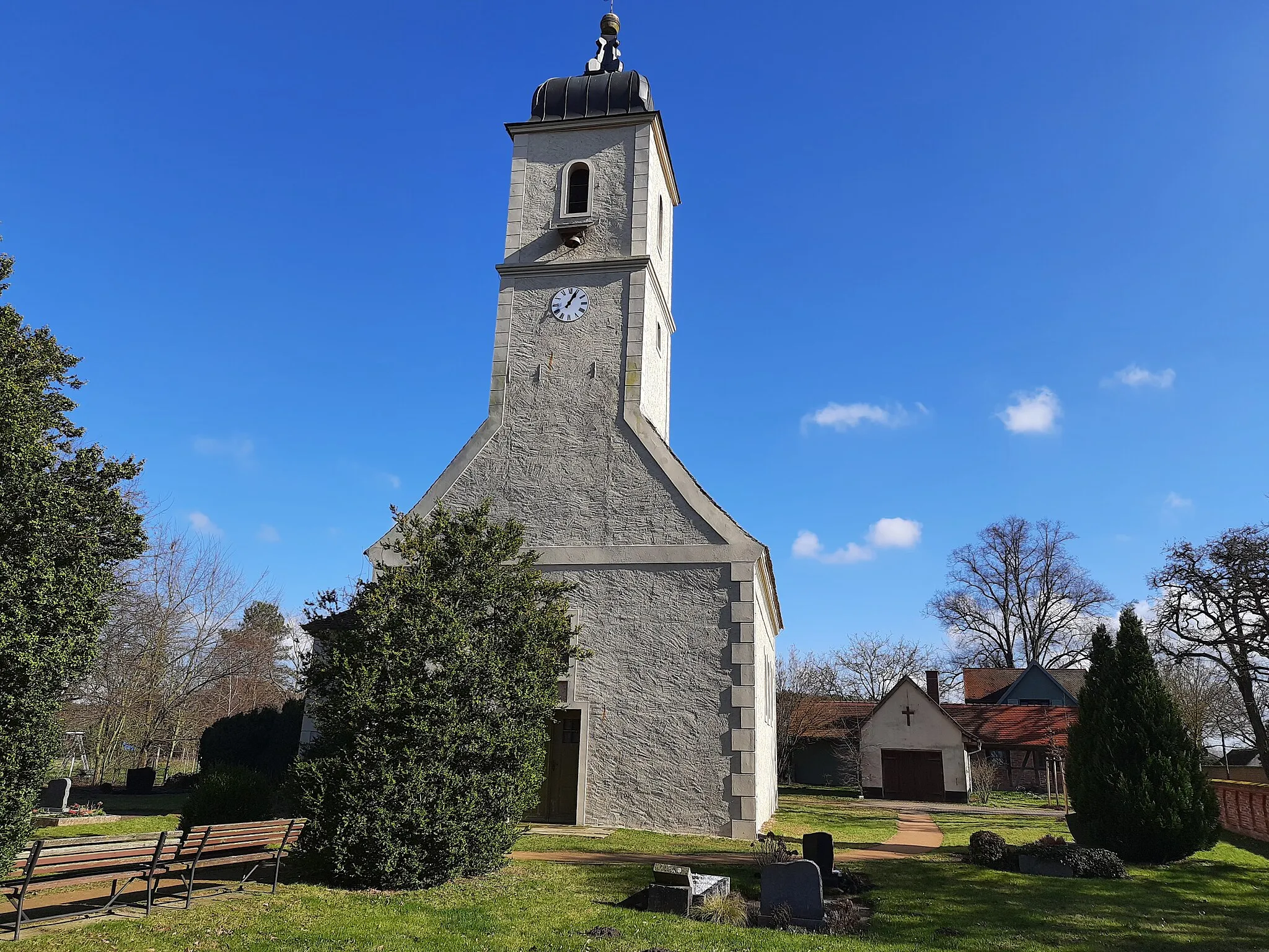 Photo showing: Dorfkirche in Krumke bei Osterburg (Altmark)