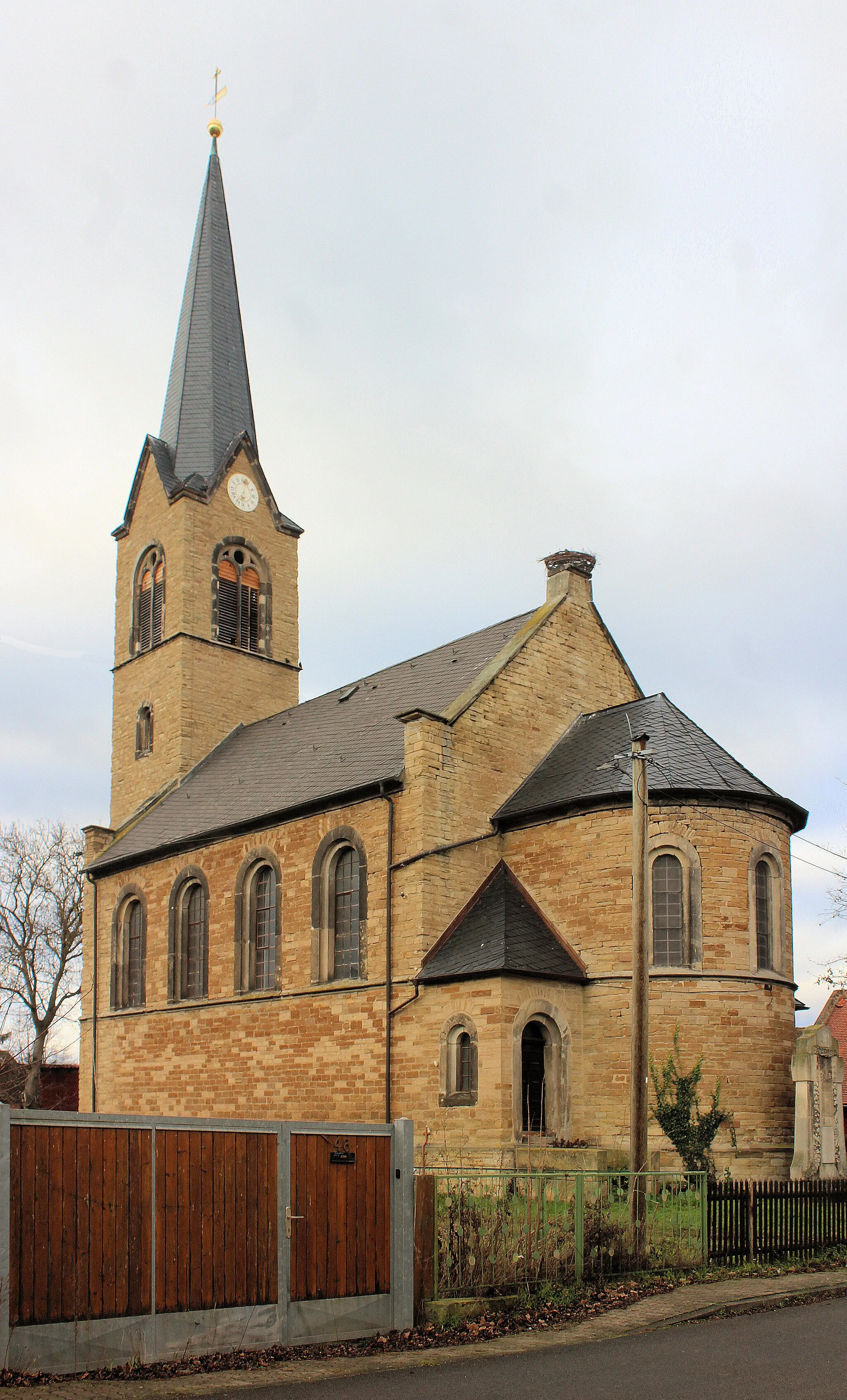 Photo showing: Katharinenrieth, the St. Catherine's Church