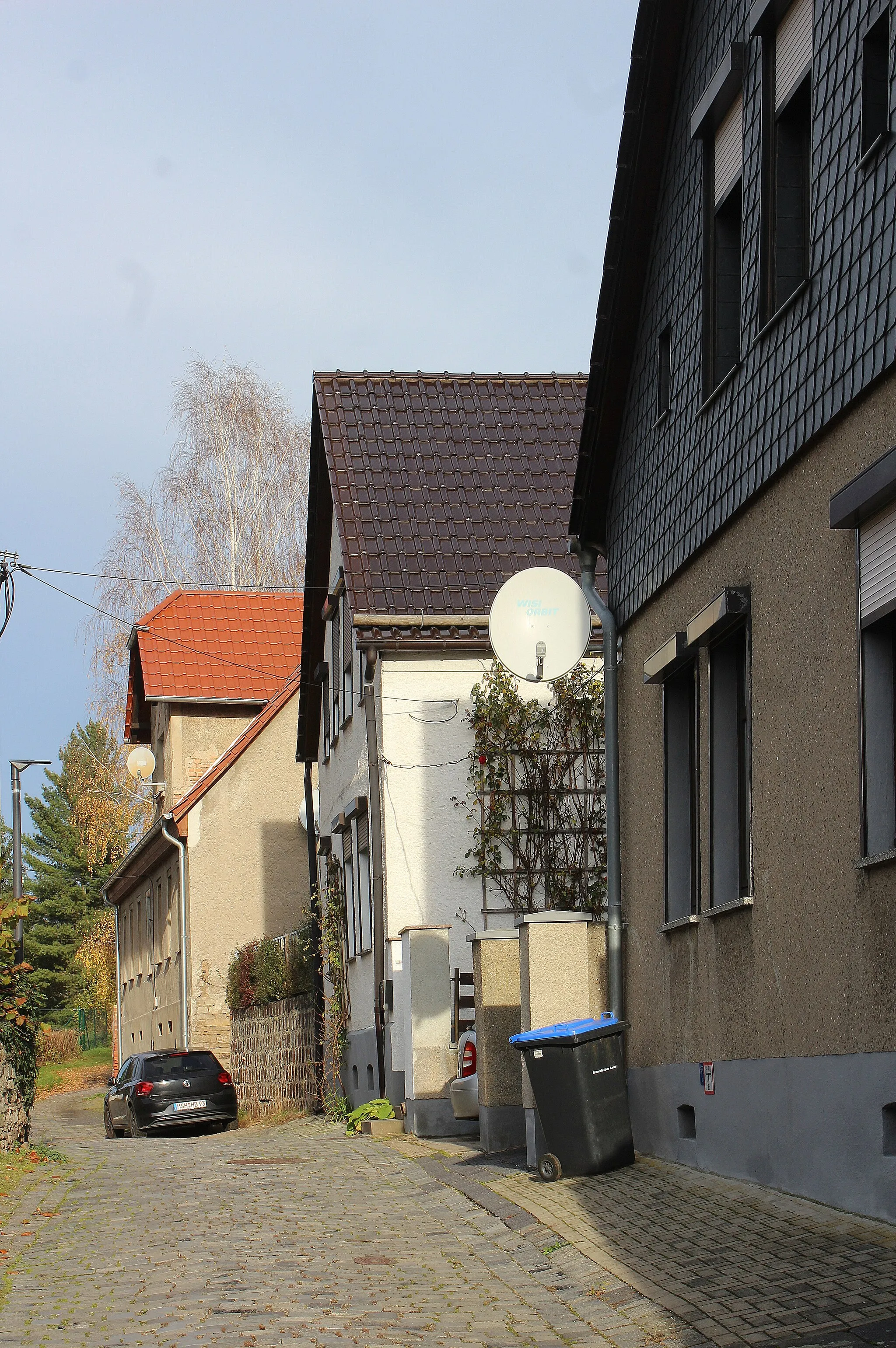Photo showing: Hergisdorf, the Ernst-Thälmann-Straße