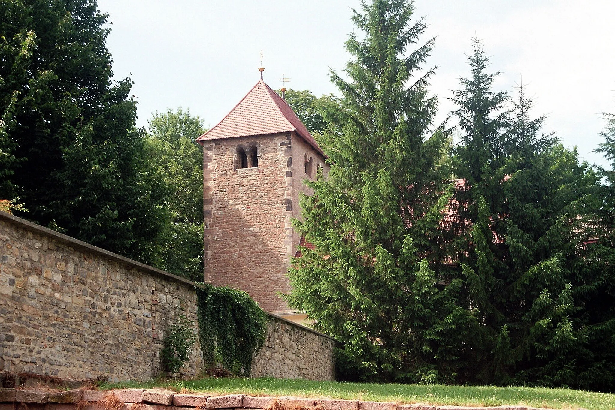 Photo showing: Heiligenthal (Gerbstedt), the village church