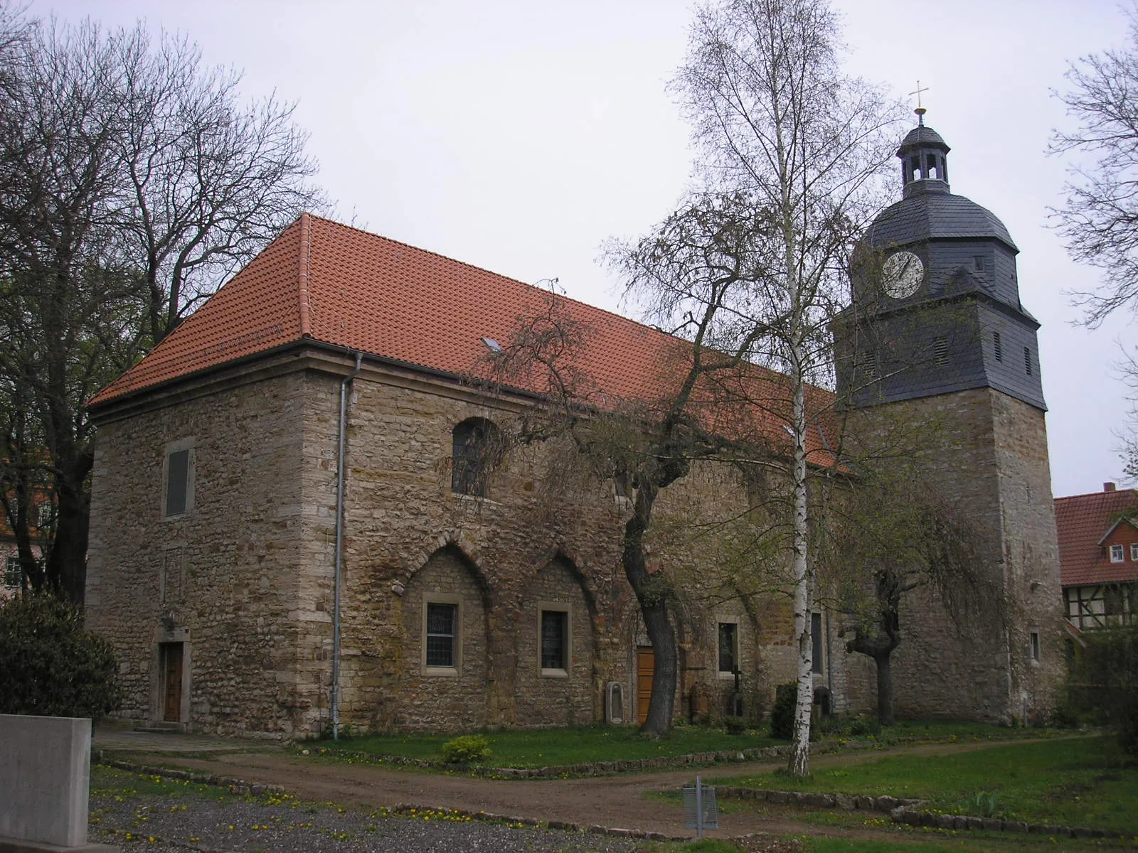 Photo showing: Die Stadtkirche von Schlotheim (Thüringen).