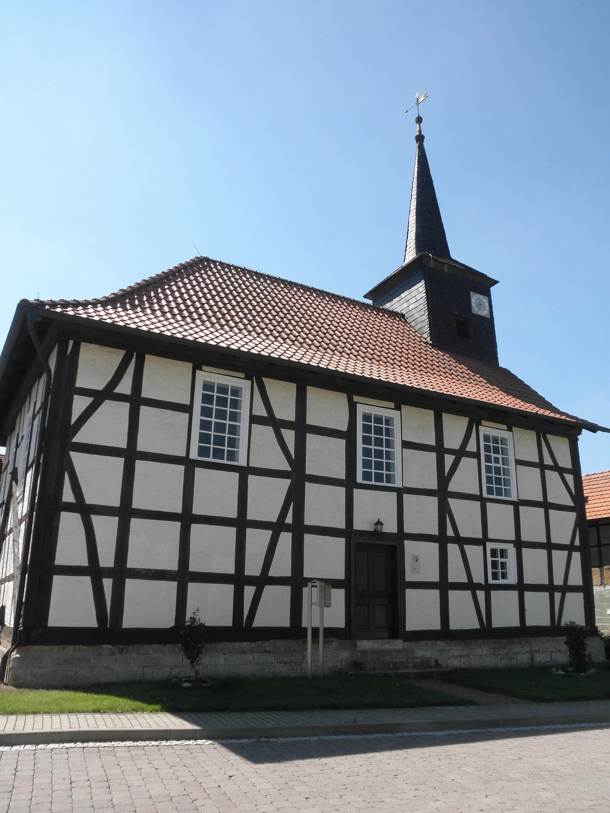 Photo showing: Church in Hohenbergen (Schlotheim) in Thuringia