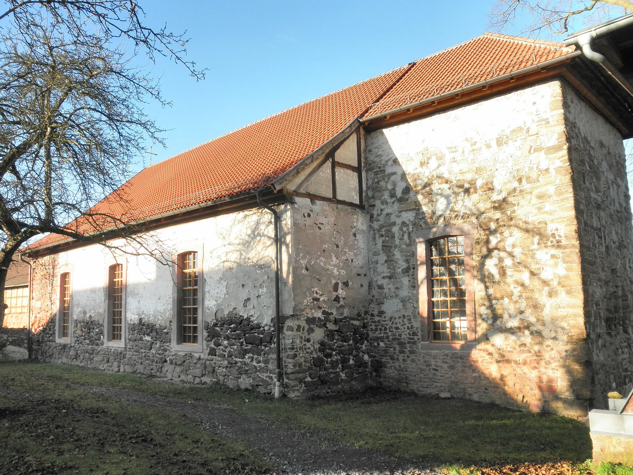 Photo showing: Church in Herrmannsacker in Thuringia