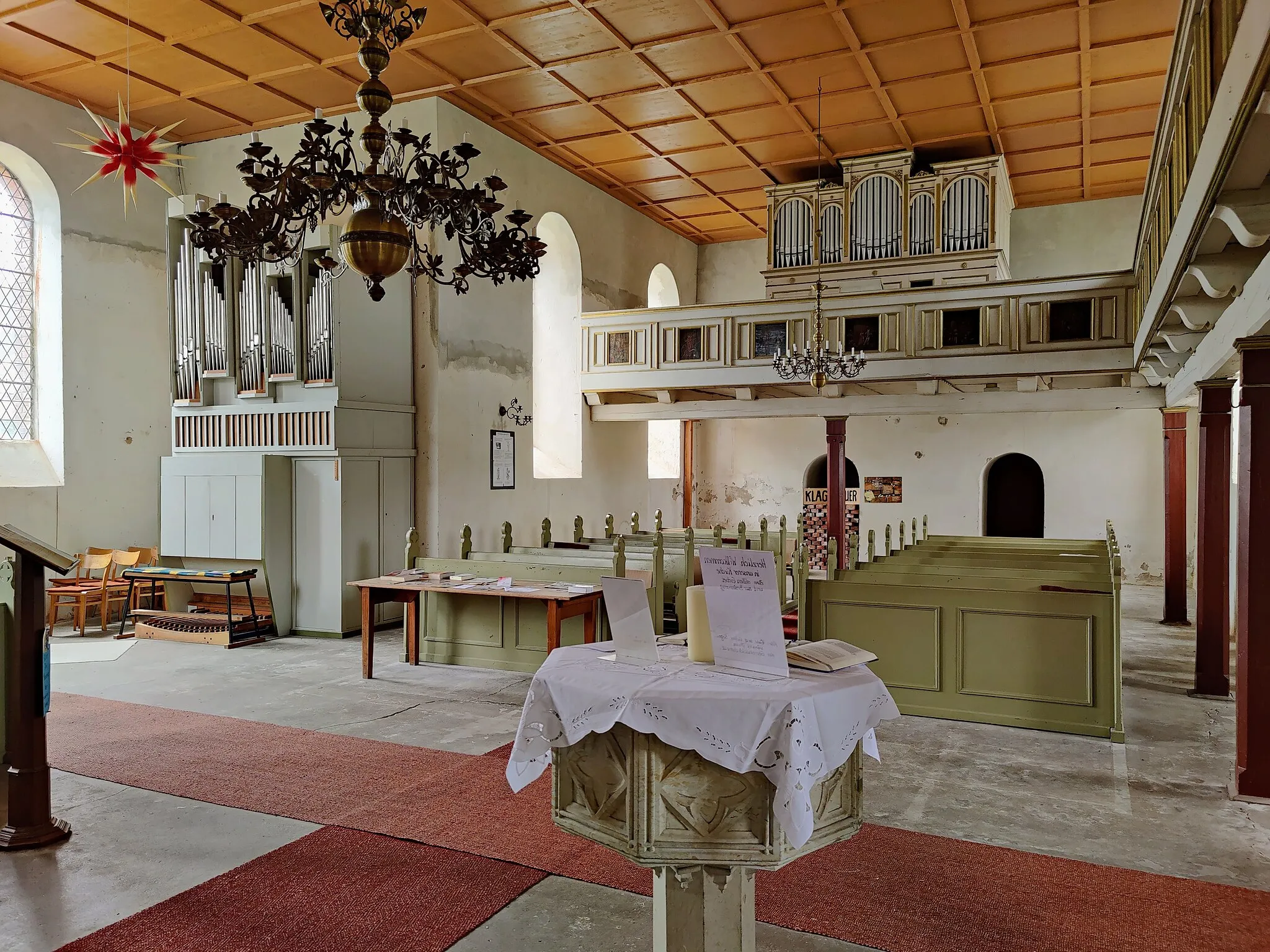 Photo showing: Evangelische Dorfkirche Rohrberg, Altmarkkreis Salzwedel, Sachsen-Anhalt, Deutschland