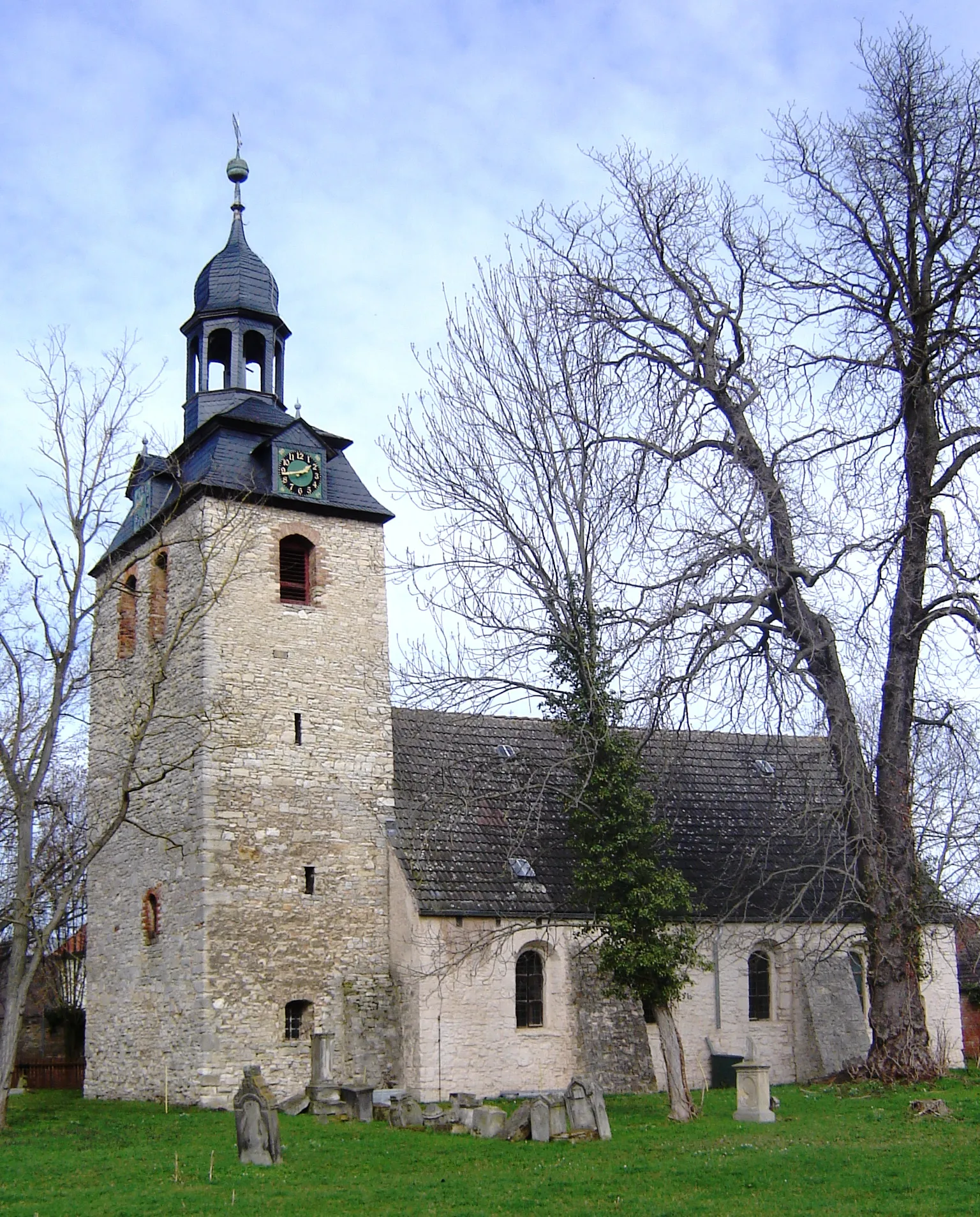 Photo showing: Tarthun (Sachsen-Anhalt), St.-Johannis-Kirche, Südansicht