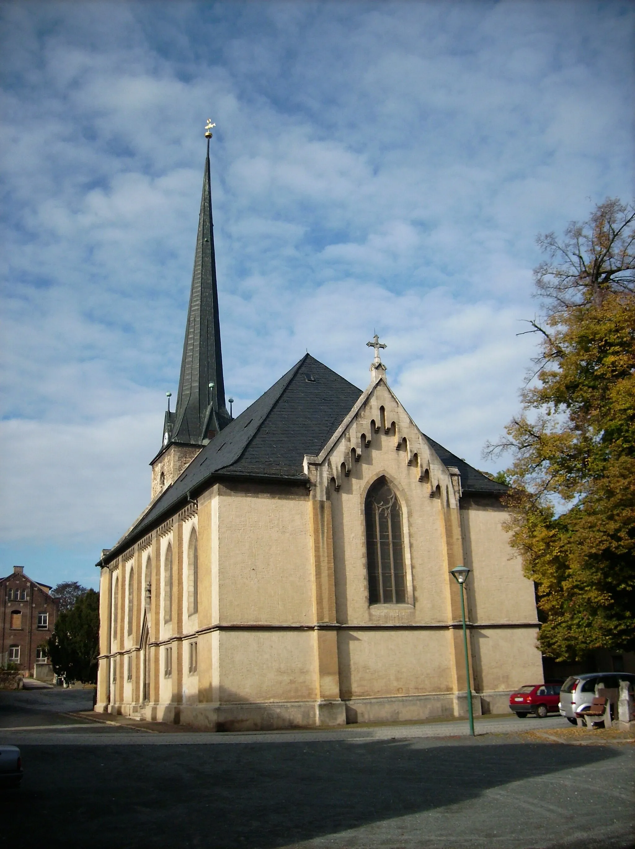 Photo showing: Trinity Church in Camburg (Dornburg-Camburg, district of Saale-Holzland-Kreis, Thuringia)