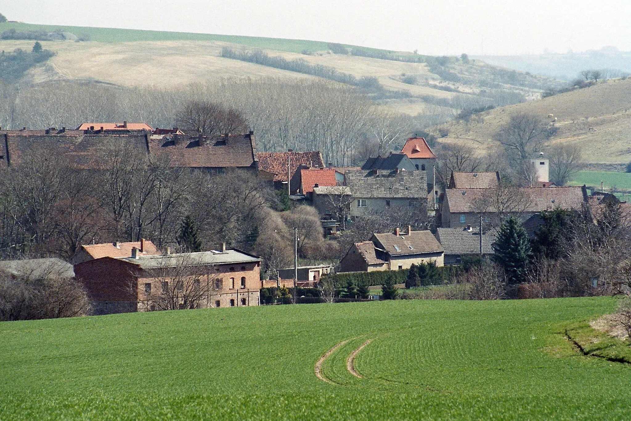 Photo showing: Zabenstedt (Gerbstedt), the village