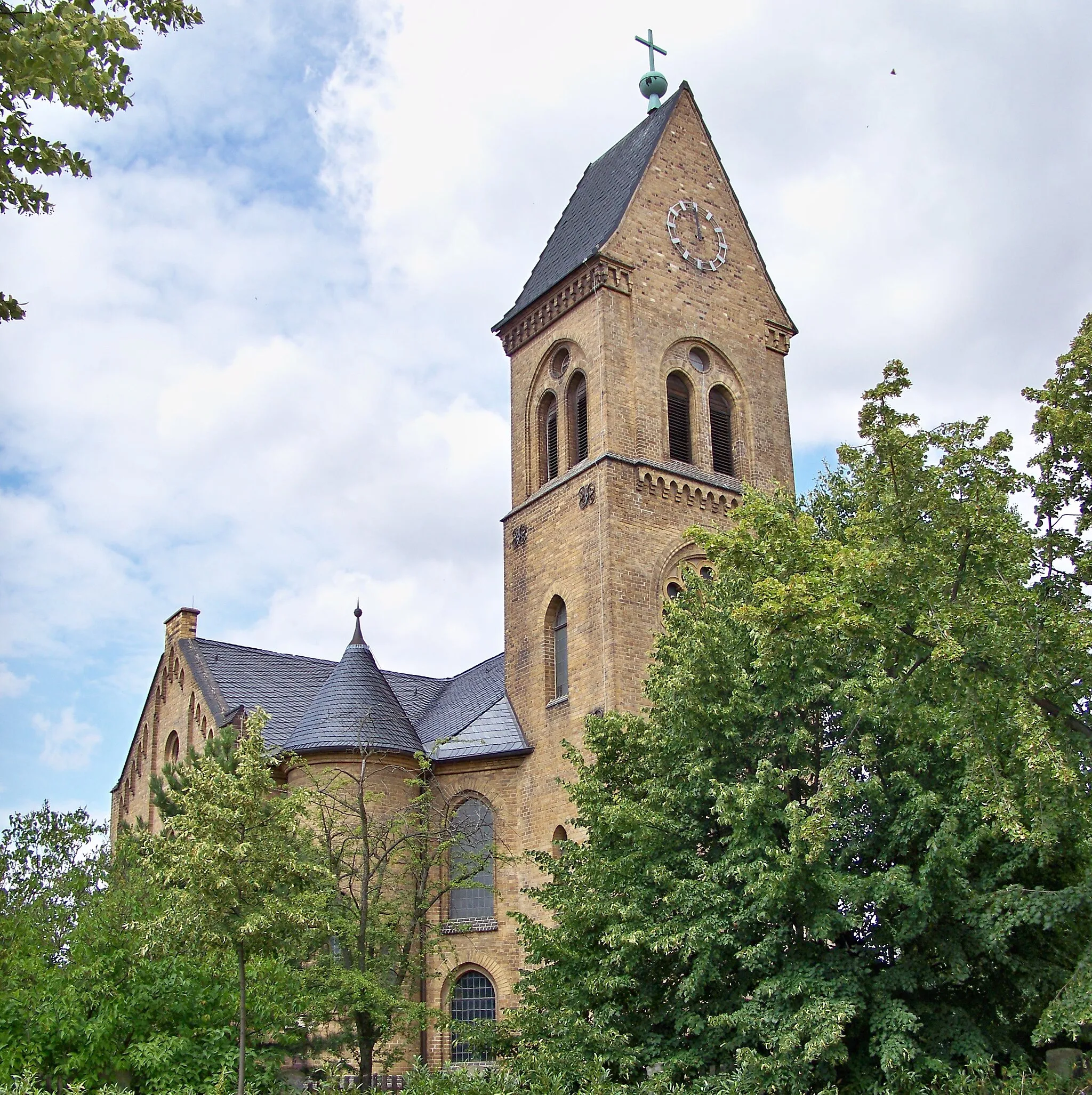 Photo showing: Johanneskirche in Wolfen