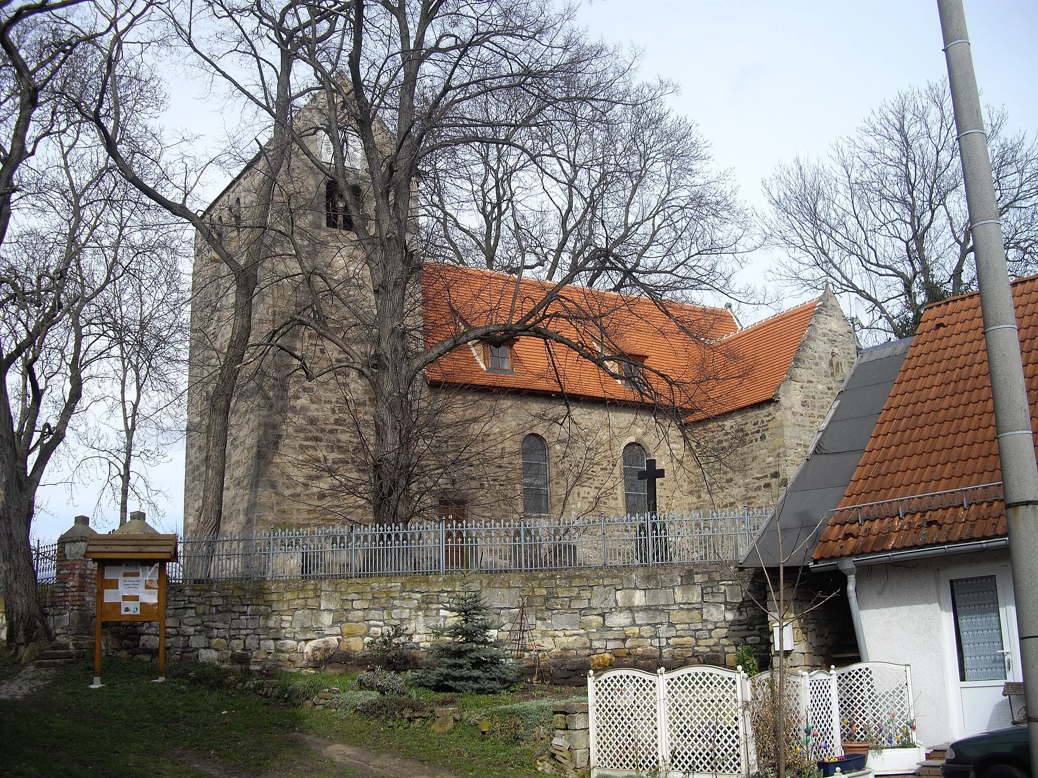 Photo showing: Die Dorfkirche von Rottelsdorf, Gerbstedt