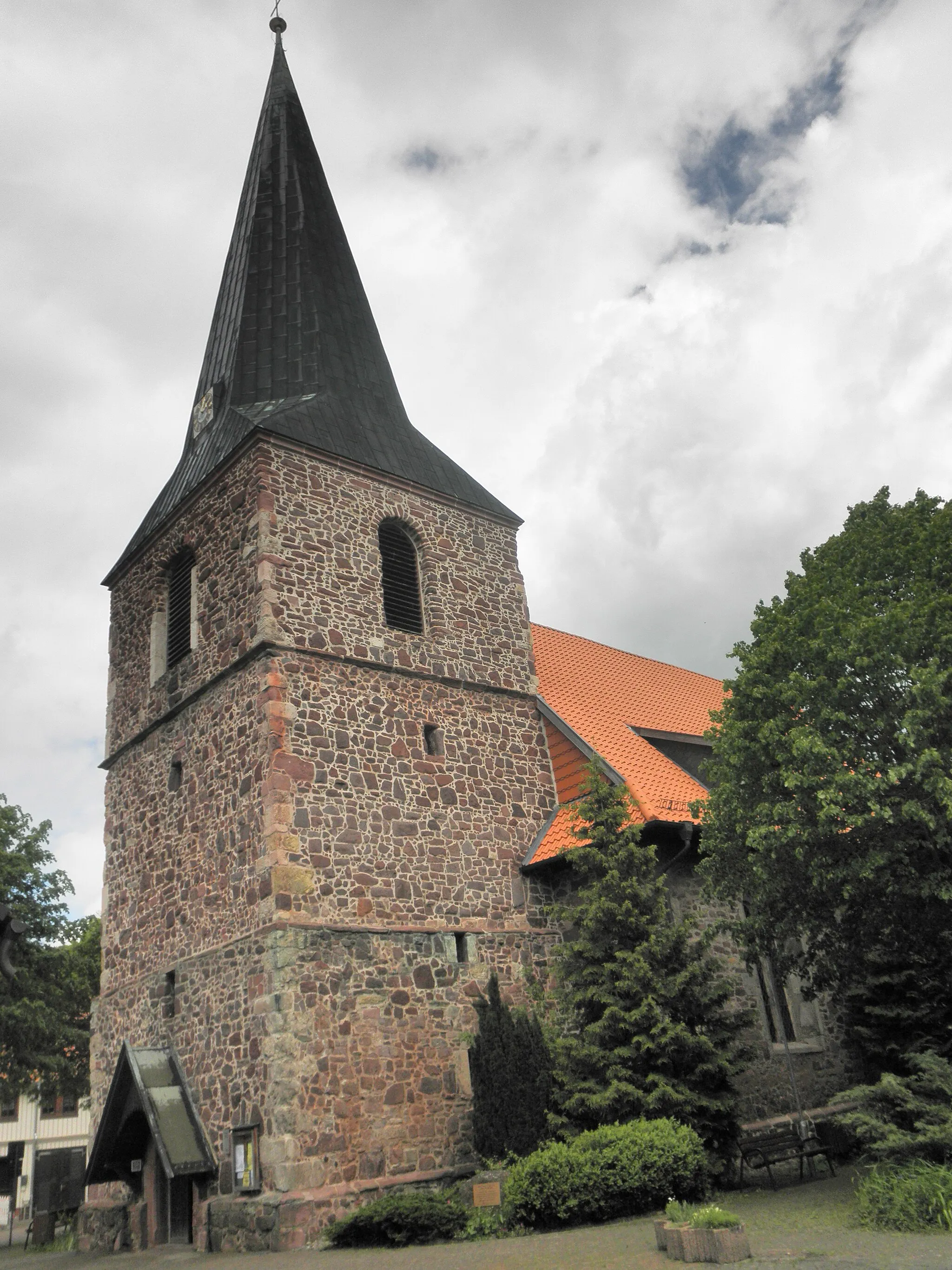 Photo showing: Church in Neustadt/Harz in Thuringia