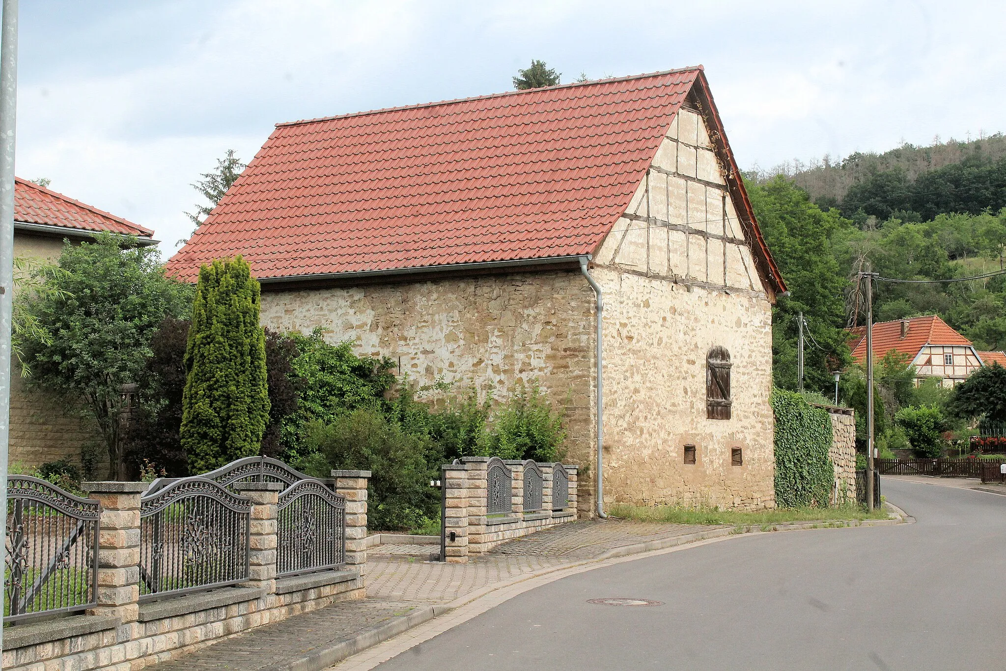 Photo showing: Wickerode (Südharz), barn