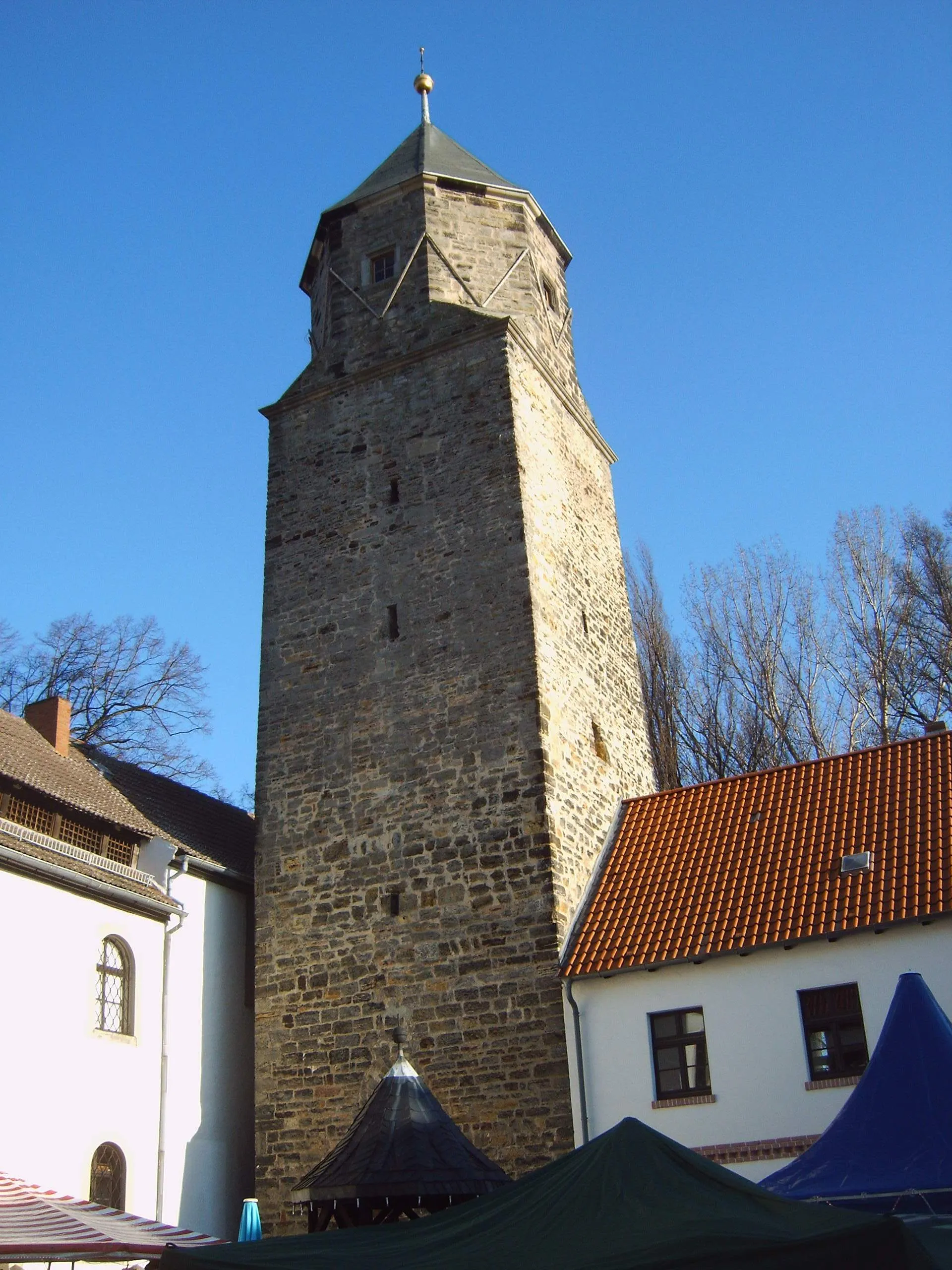 Photo showing: Burg Ummendorf, Bergfried