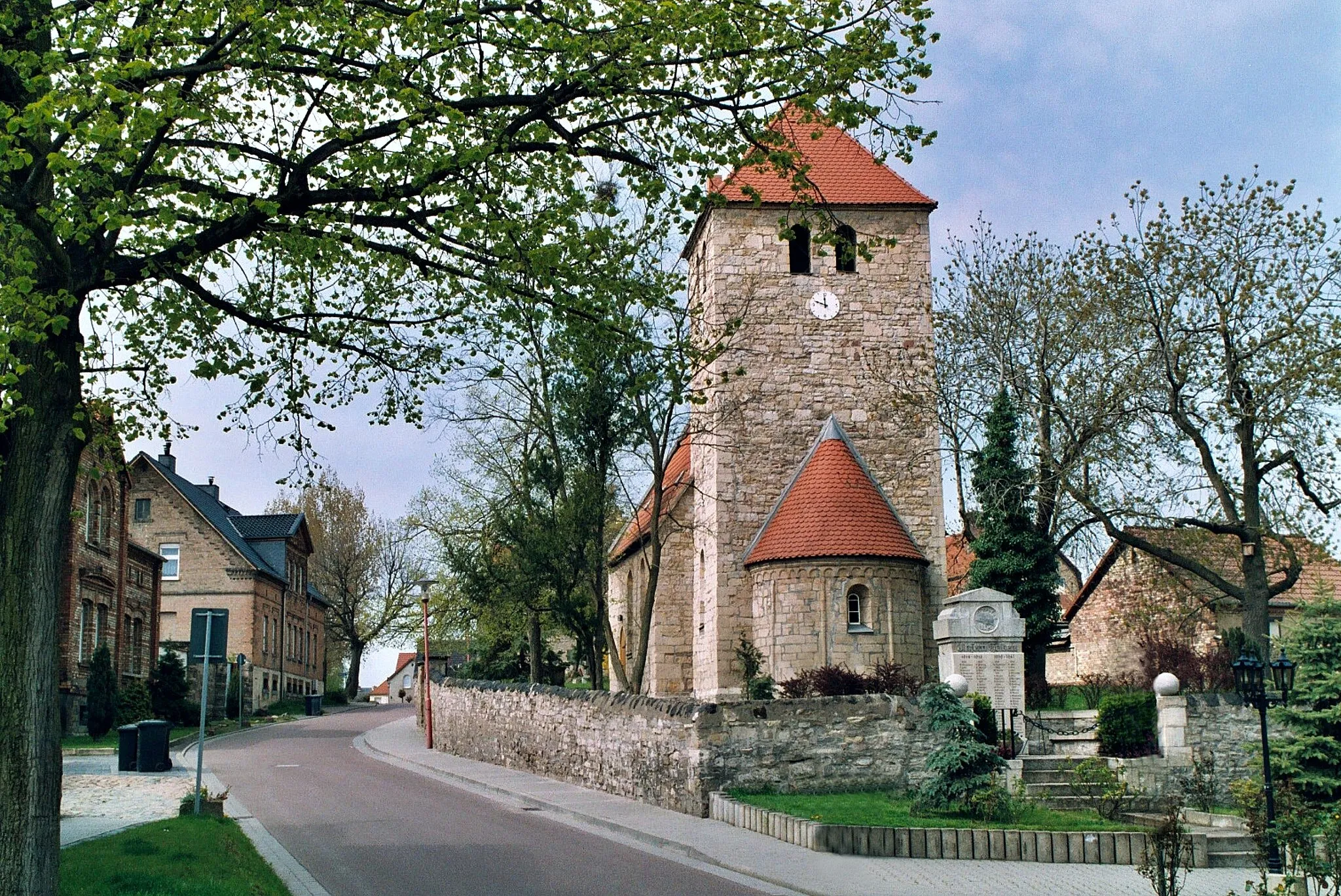 Photo showing: Amsdorf (Seegebiet Mansfelder Land), the village church
