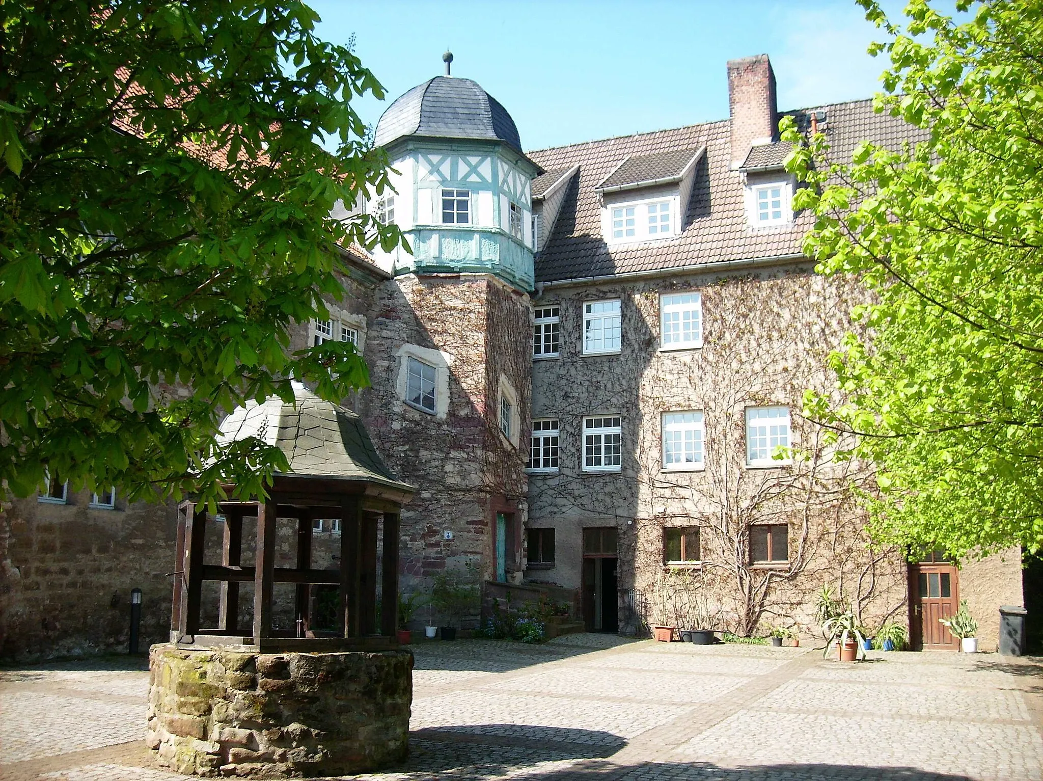 Photo showing: Humboldt's Castle, Auleben (Heringen/Helme, Nordhausen district, Thuringia)