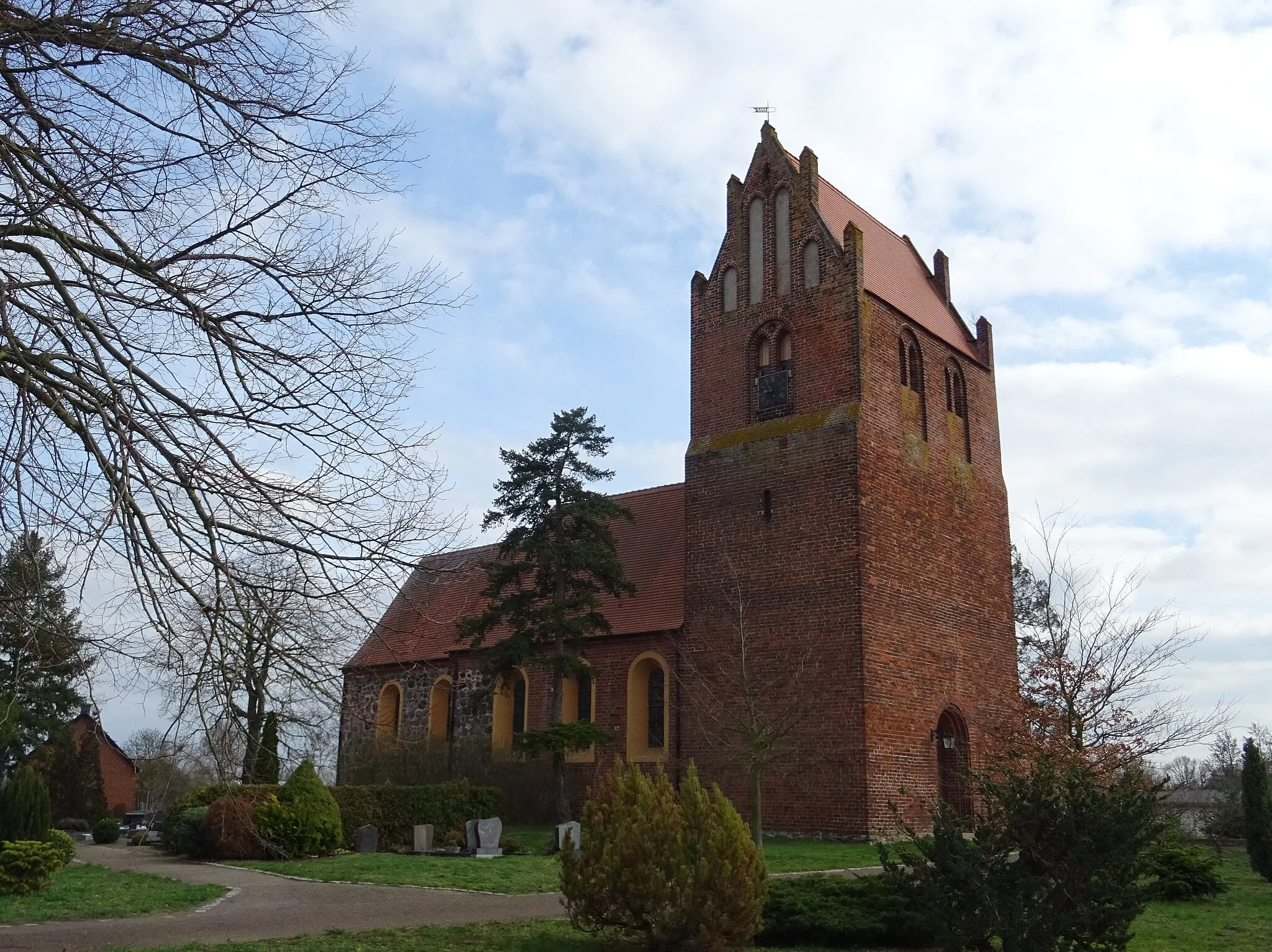 Photo showing: Dorfkirche in Falkenberg, Gemeinde Altmärkische Wische