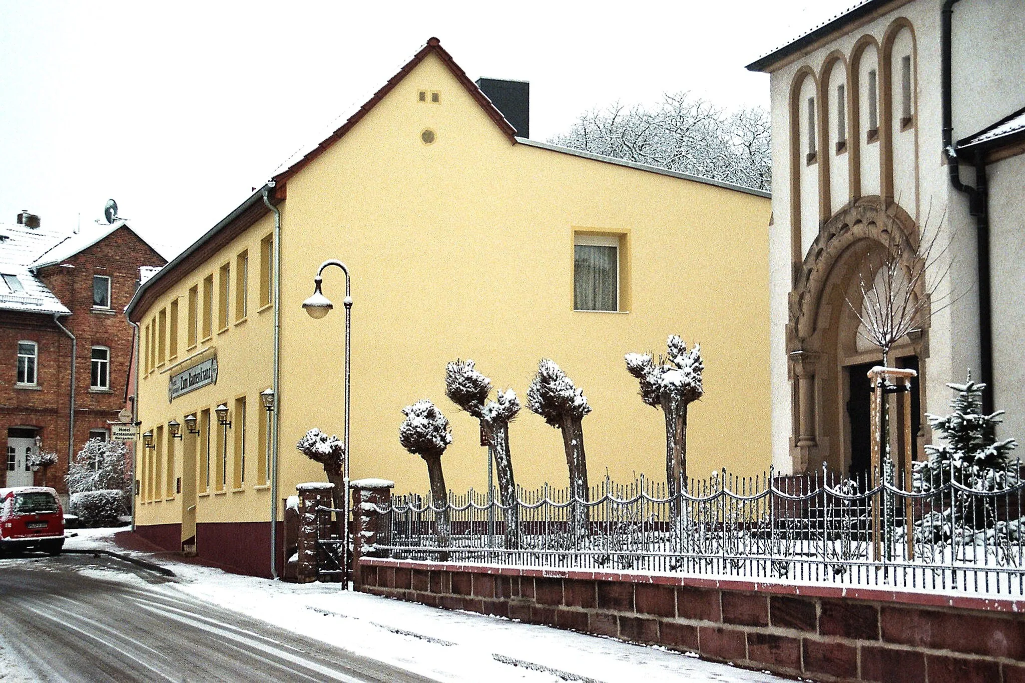 Photo showing: Helbra, hotel Rautenkranz