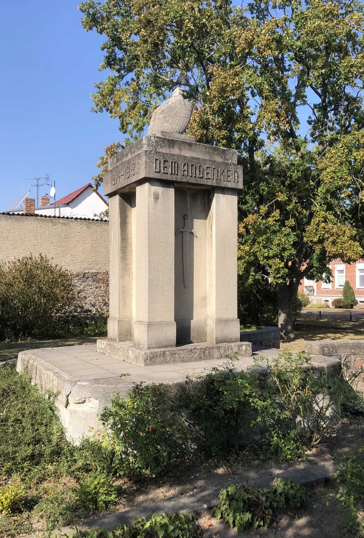 Photo showing: Kriegerdenkmal Woltersdorf