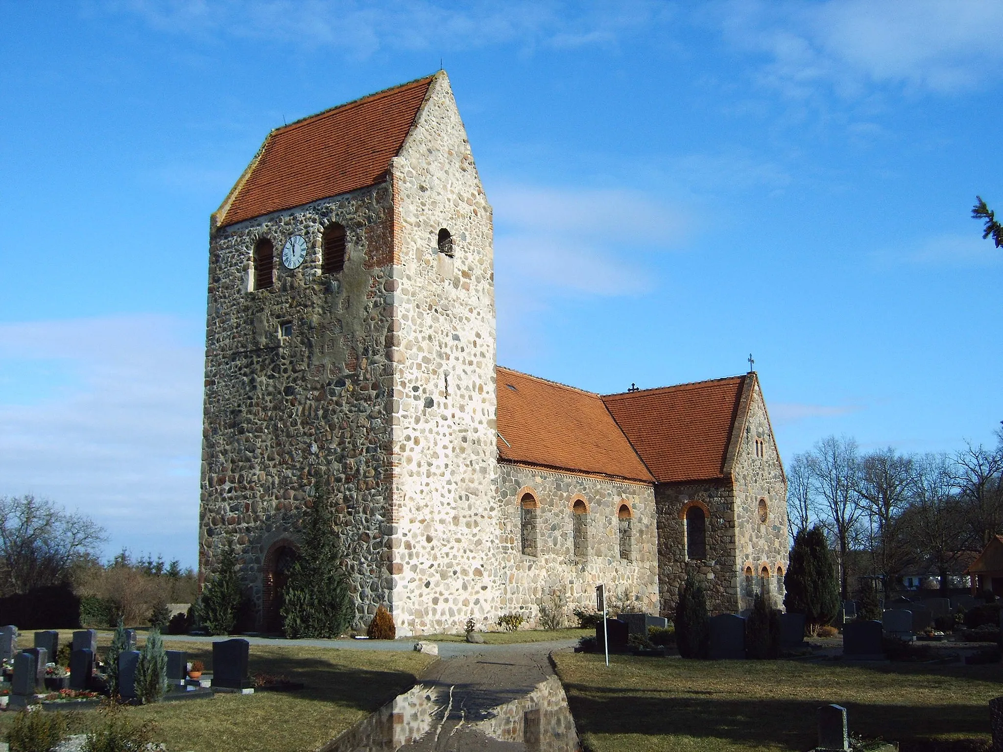 Photo showing: Dorfkirche von Kakerbeck in der Altmark, Sachsen-Anhalt