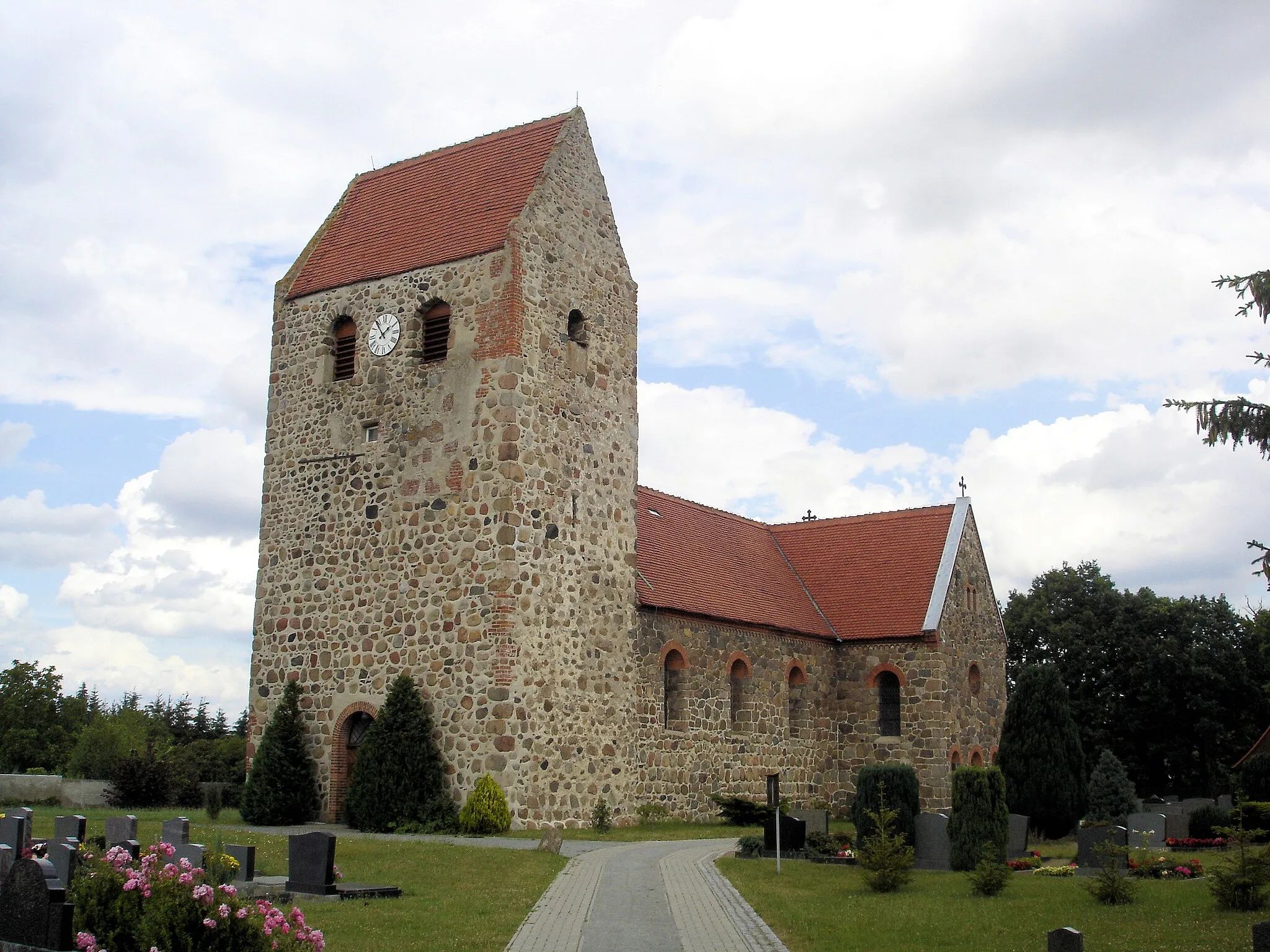 Photo showing: Church in Kakerbeck, Saxony-Anhalt, Germany