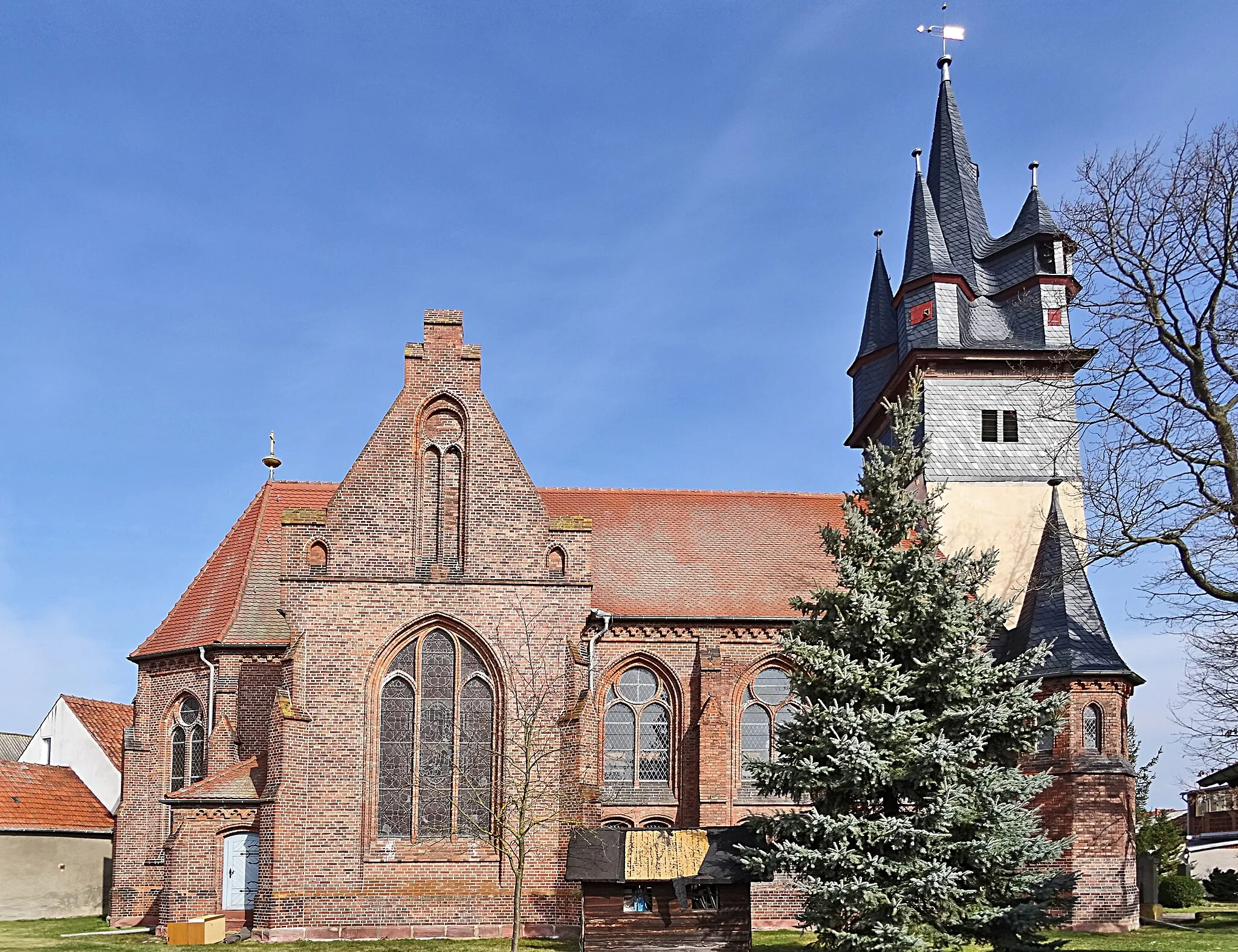 Photo showing: Kirche St. Mauritius (Görsbach) von Süden