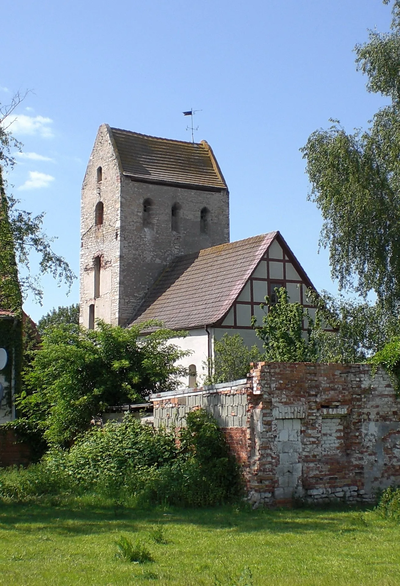 Photo showing: Dorkirche in Döben bei Gnadau