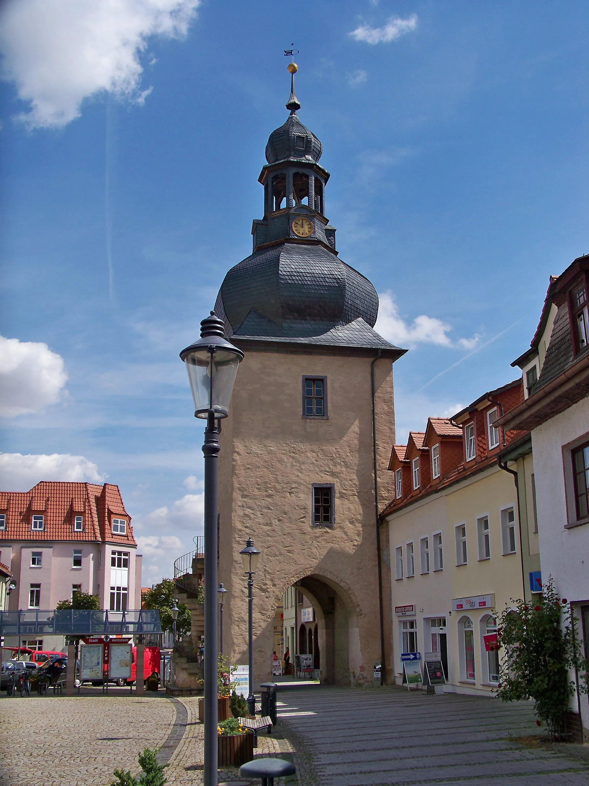 Photo showing: Saigertor in Hettstedt