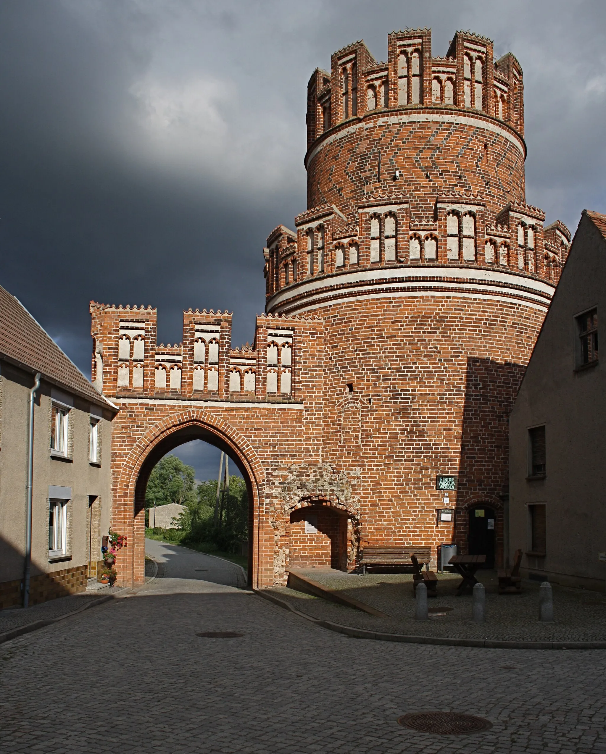 Photo showing: Elbtor in Werben