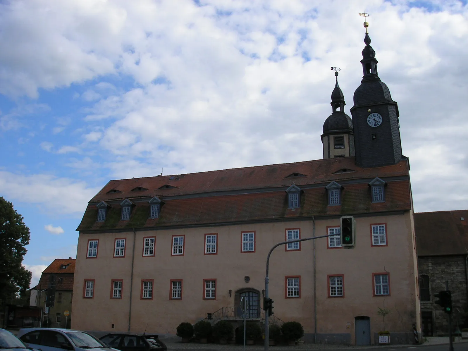 Photo showing: Das Rathaus von Kindelbrück (Thüringen).