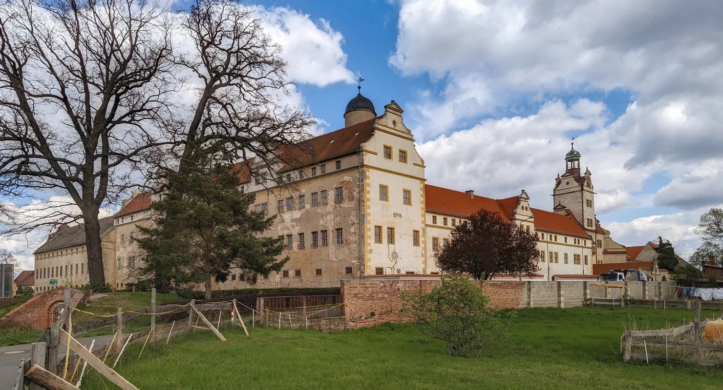 Photo showing: Prettin: Schloss Lichtenburg, Ansicht von Südwesten
