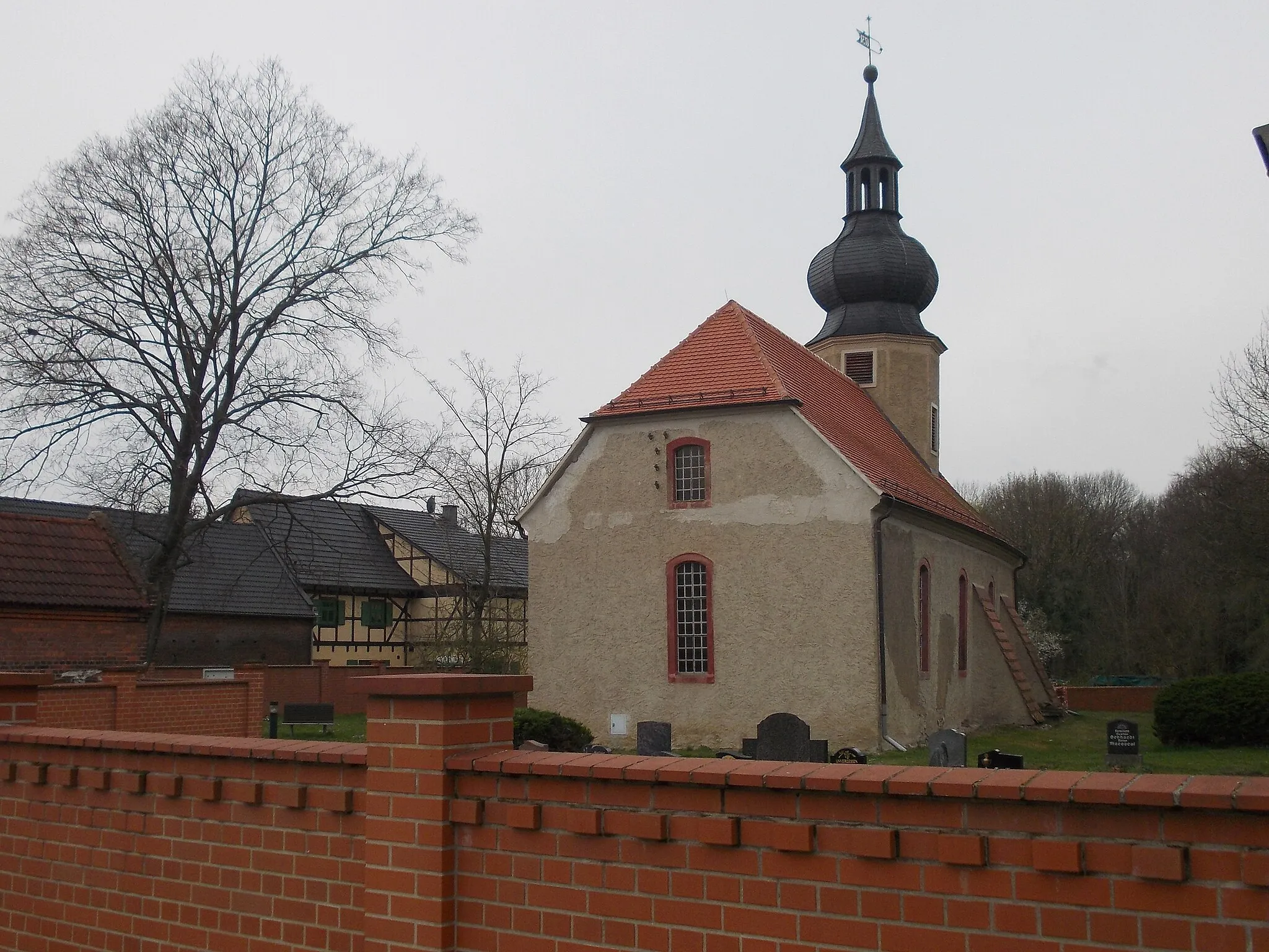 Photo showing: Burgliebenau church (Schkopau, district: Saalekreis, Saxony-Anhalt)
