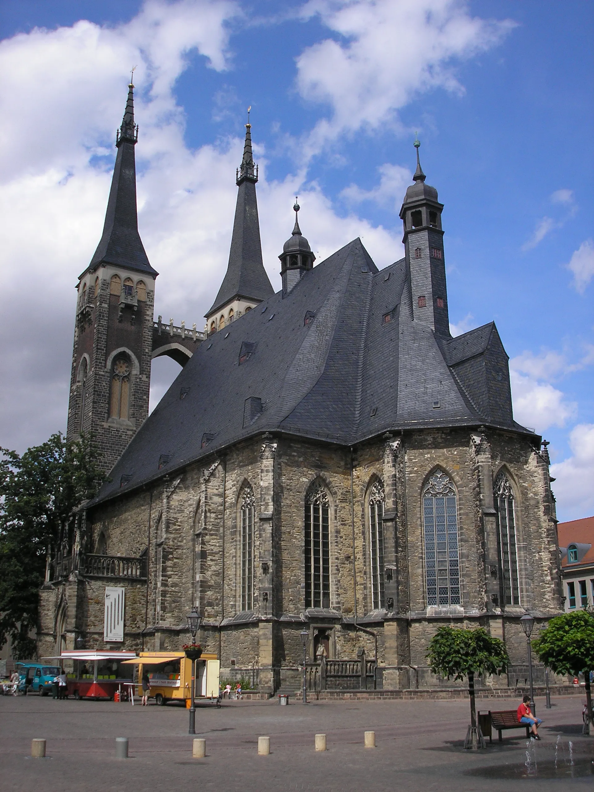 Photo showing: Die Stadtkirche in Köthen (Anhalt).