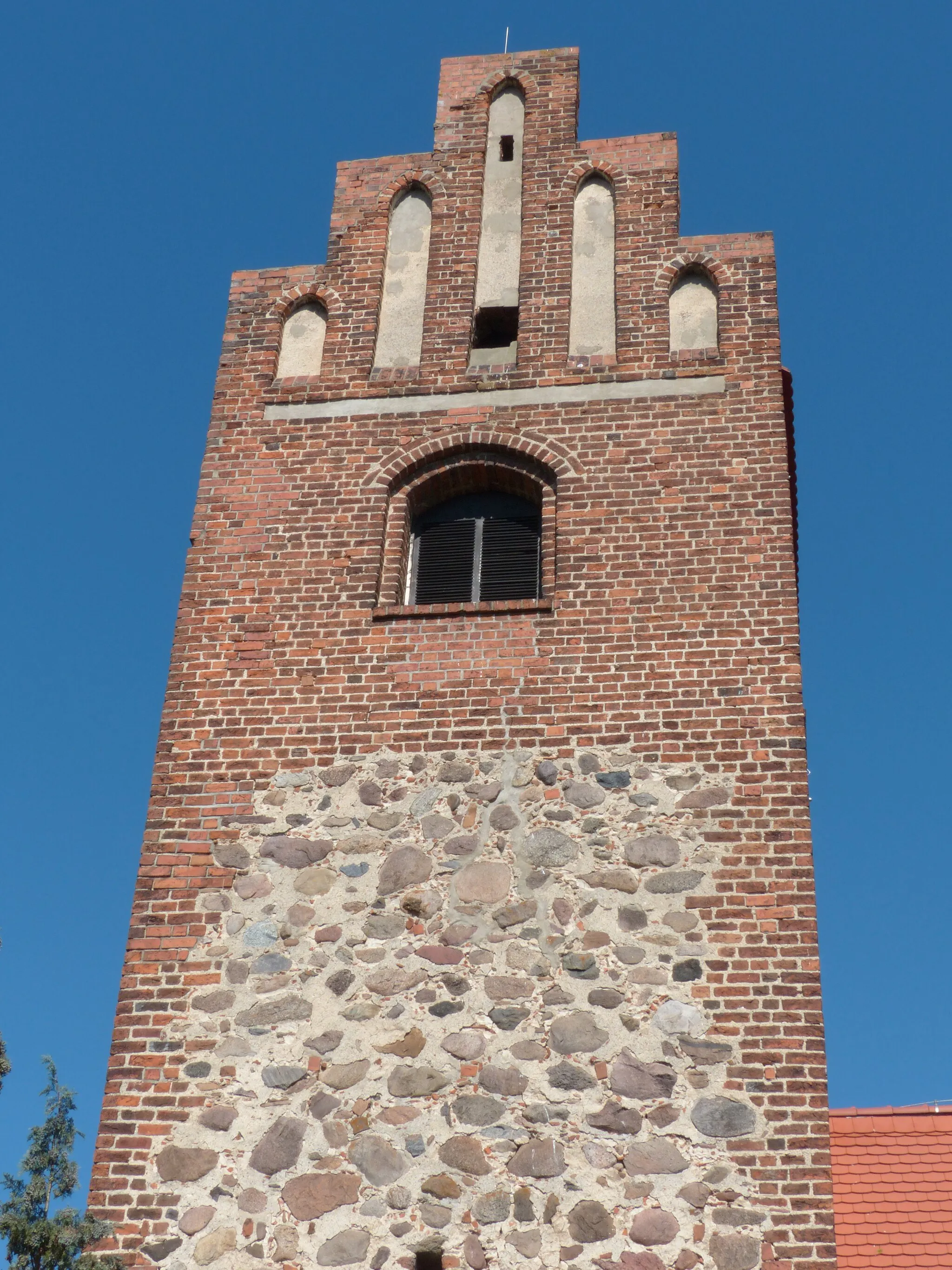 Photo showing: Dorfkirche Leppin, Schiff 2. Hälfte 13. Jh. oder 14. Jh.
