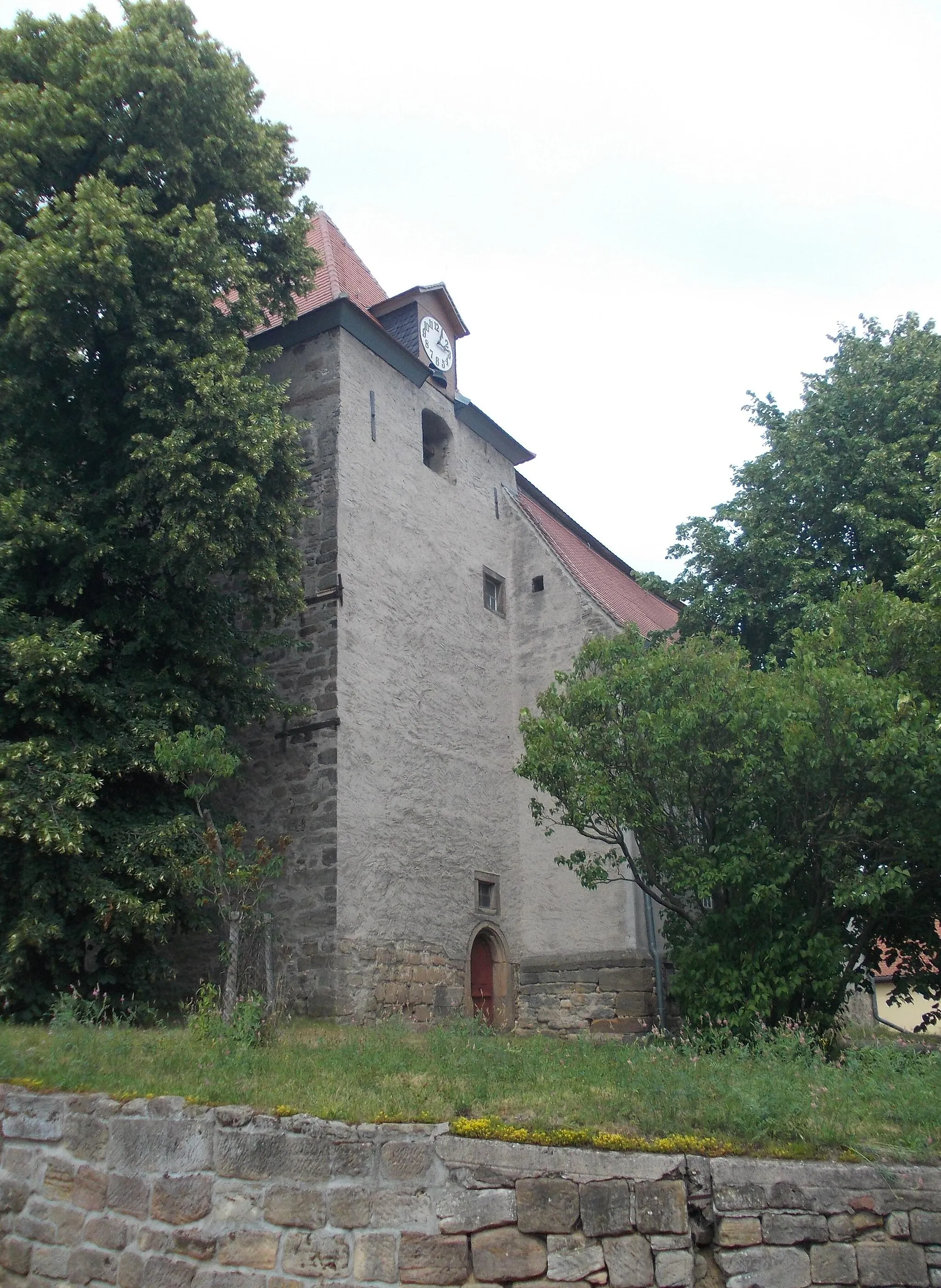 Photo showing: Altenroda church (Bad Bibra, district: Burgenlandkreis, Saxony-Anhalt)