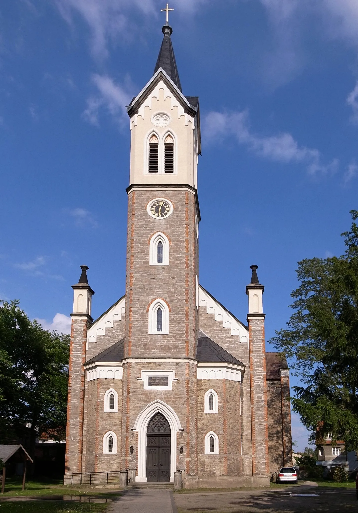 Photo showing: Roßlau, Kirche St. Marien