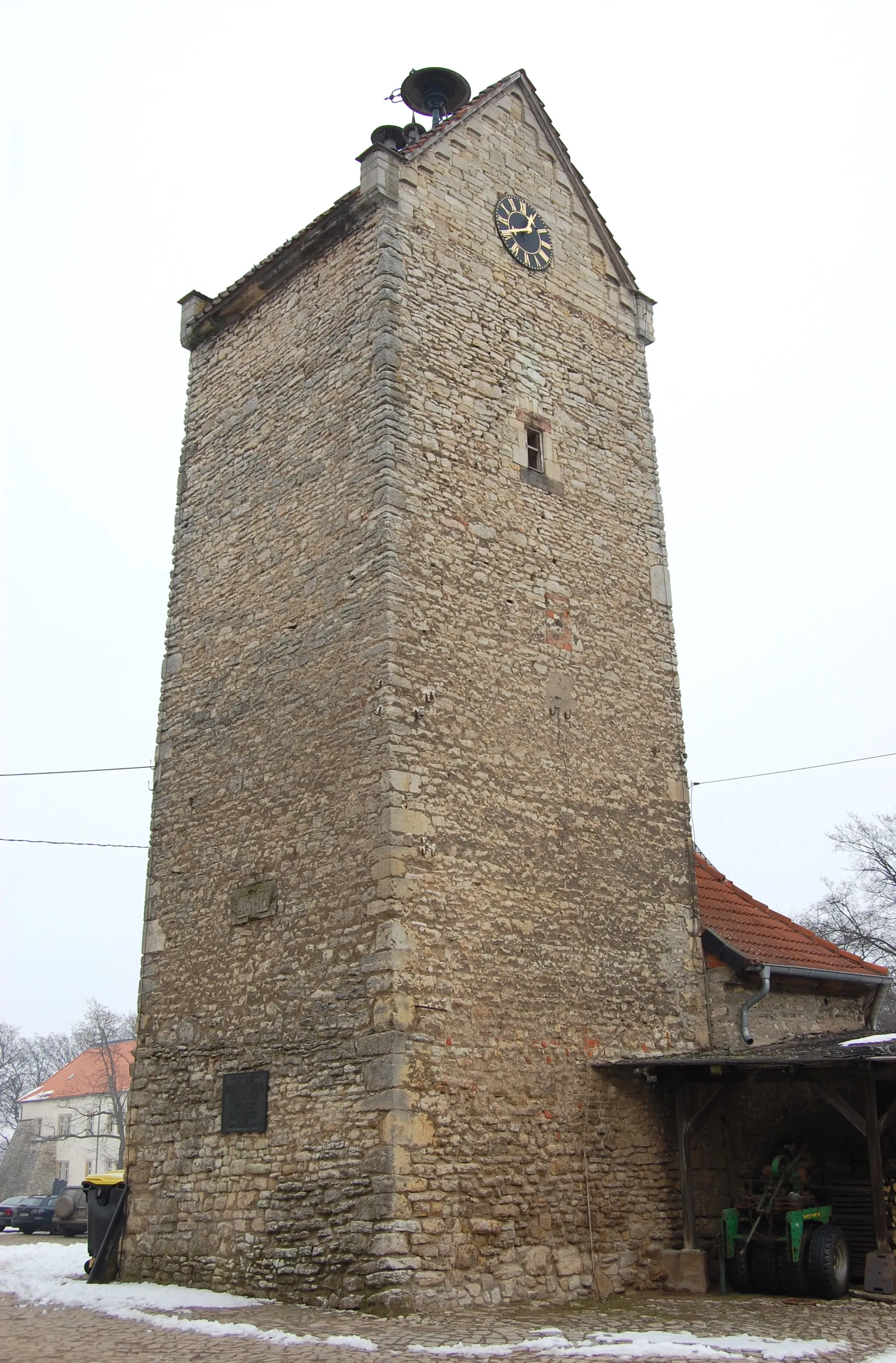 Photo showing: Torturm der Burg Hadmersleben