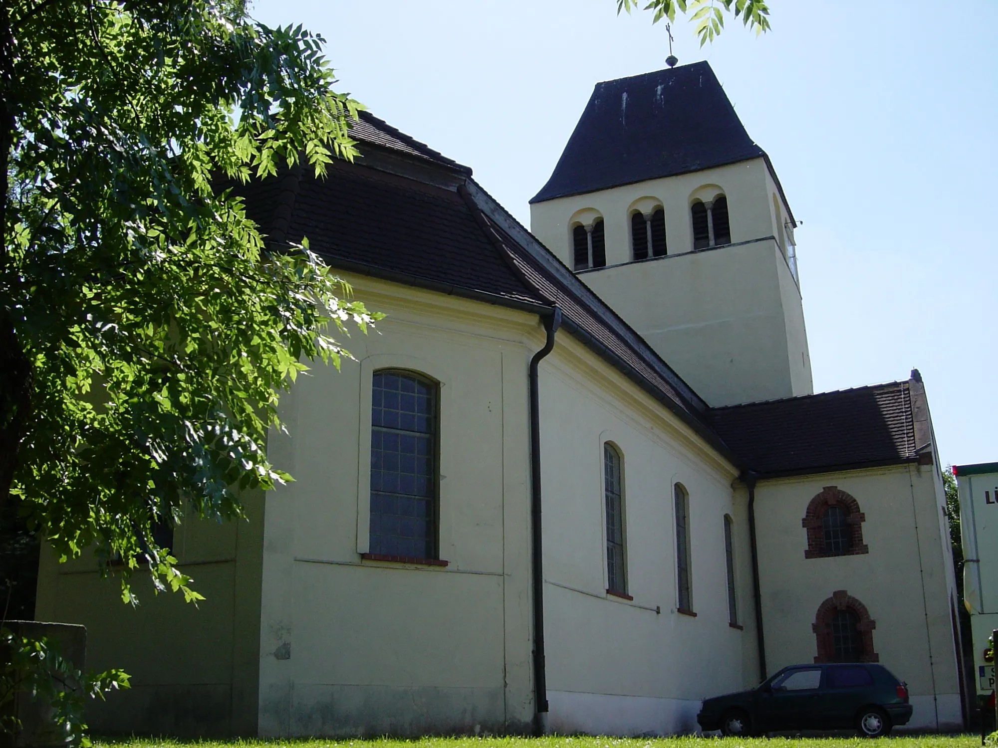 Photo showing: Evangelische Kirche Klein Ammensleben