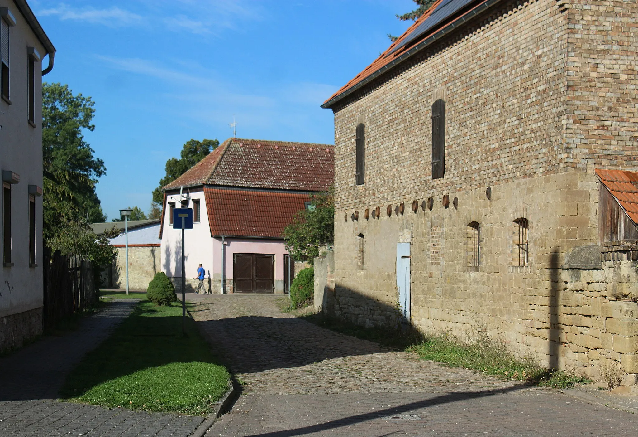 Photo showing: Wolferstedt (Allstedt), the Brauhausgasse