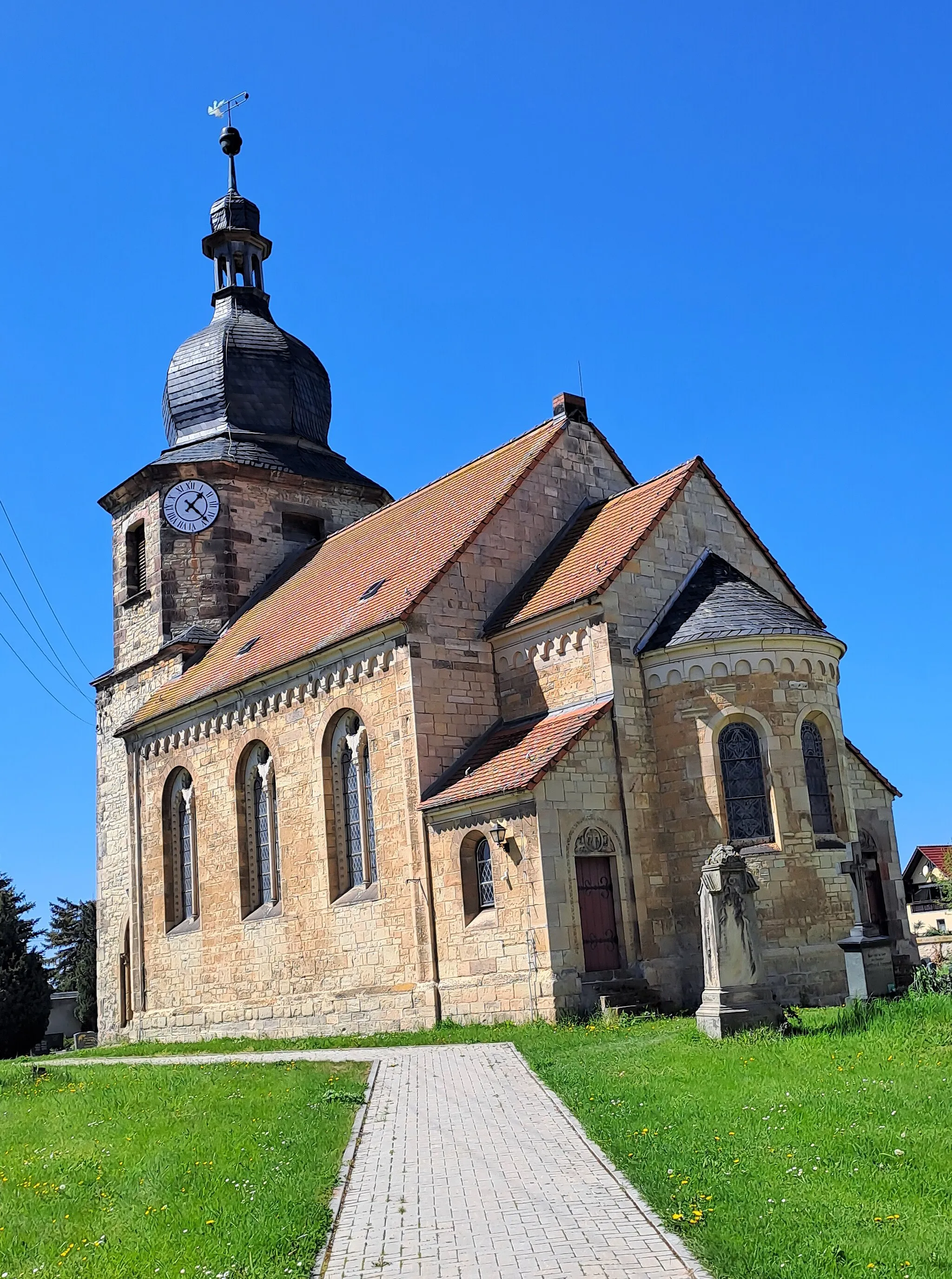 Photo showing: St. Pankratius Dornstedt (Teutschenthal)