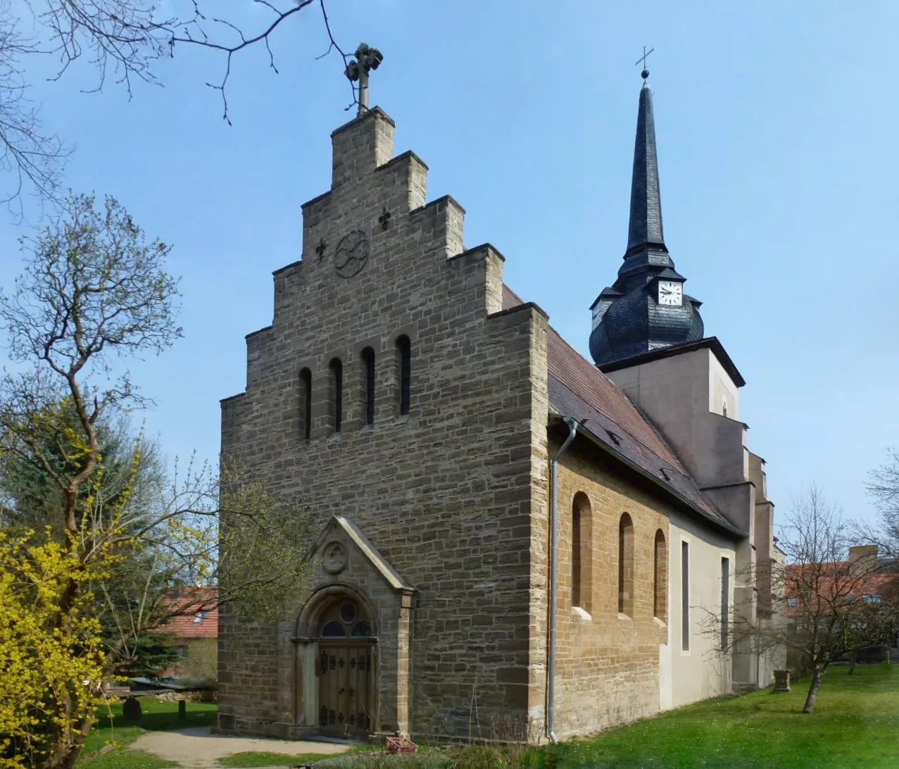 Photo showing: Kirche St. Bartholomäus in Droyßig