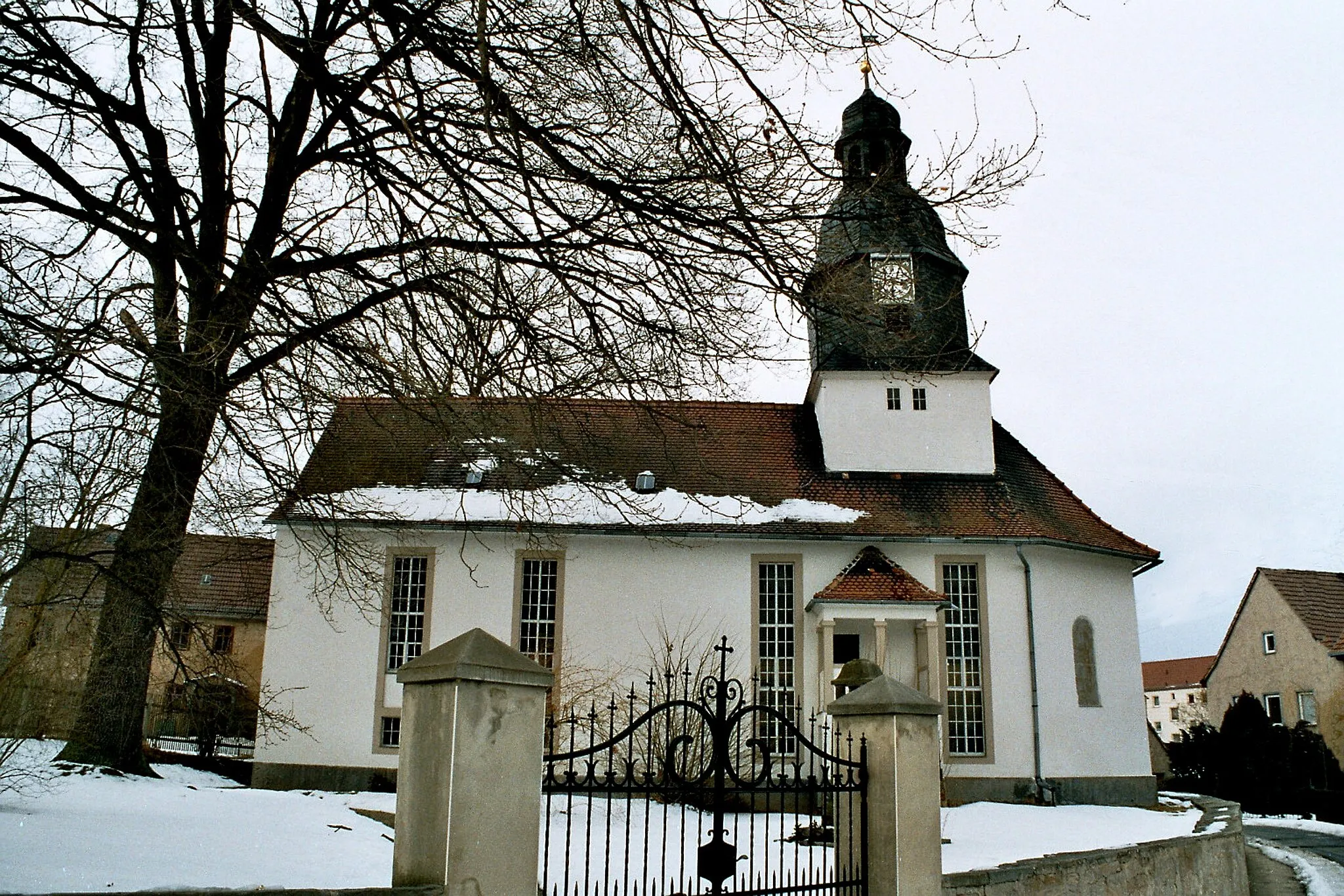 Photo showing: The village church in Hainspitz