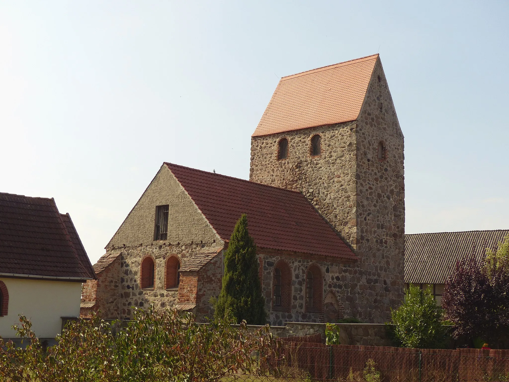 Photo showing: Village church of Lichterfelde, municipality of Altmärkische Wische