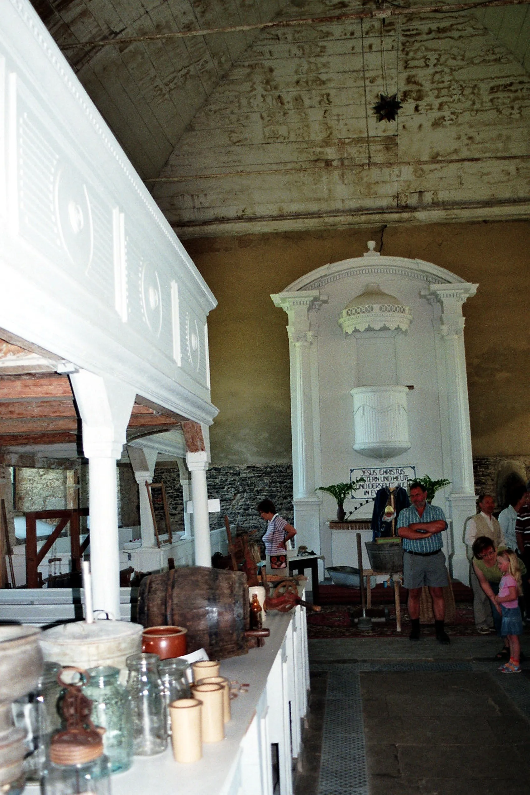 Photo showing: Groß Börnecke (Hecklingen), St Clement Church, exhibition